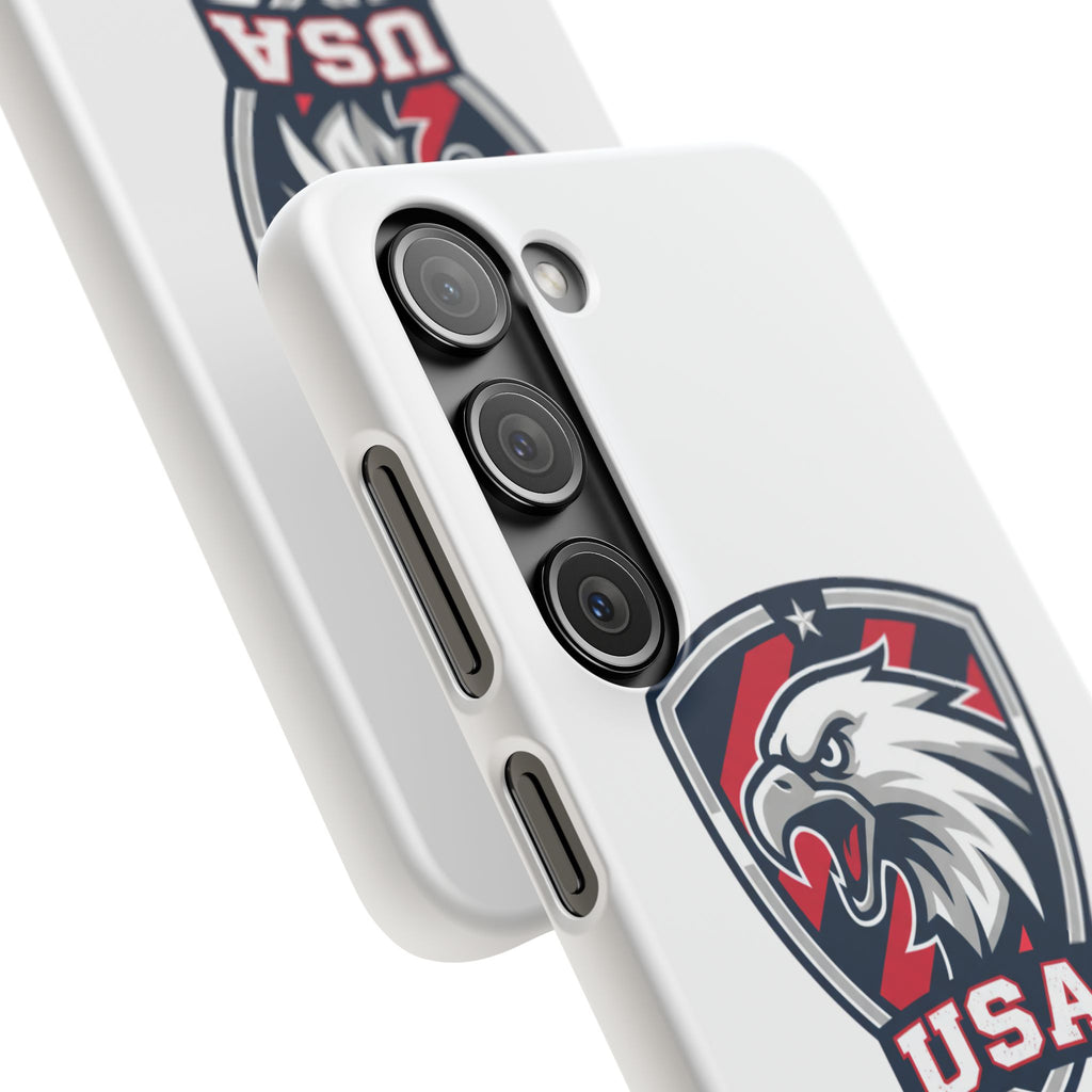 USA Eagle Snap Case — Patriotic Phone Case with USA Eagle Crest