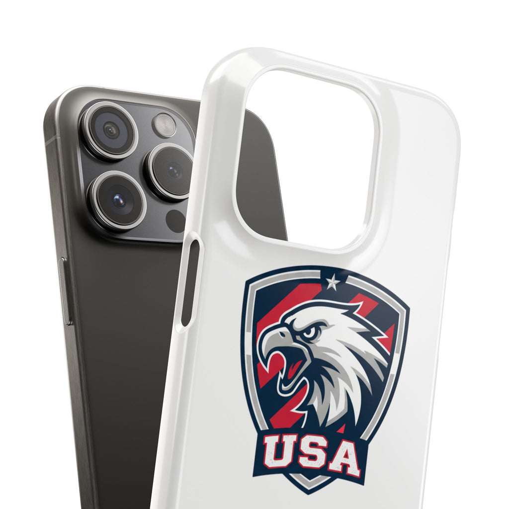 USA Eagle Snap Case — Patriotic Phone Case with USA Eagle Crest