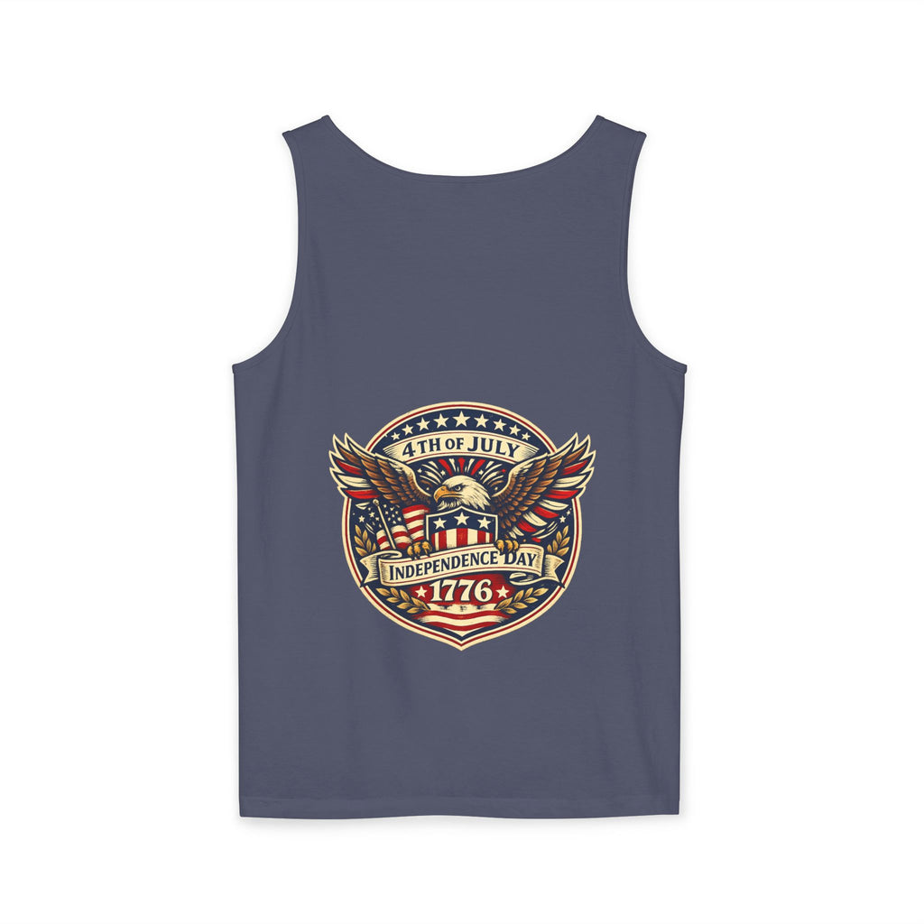 4th of July Eagle Tank Top – Independence Day 1776 Patriotic Tank