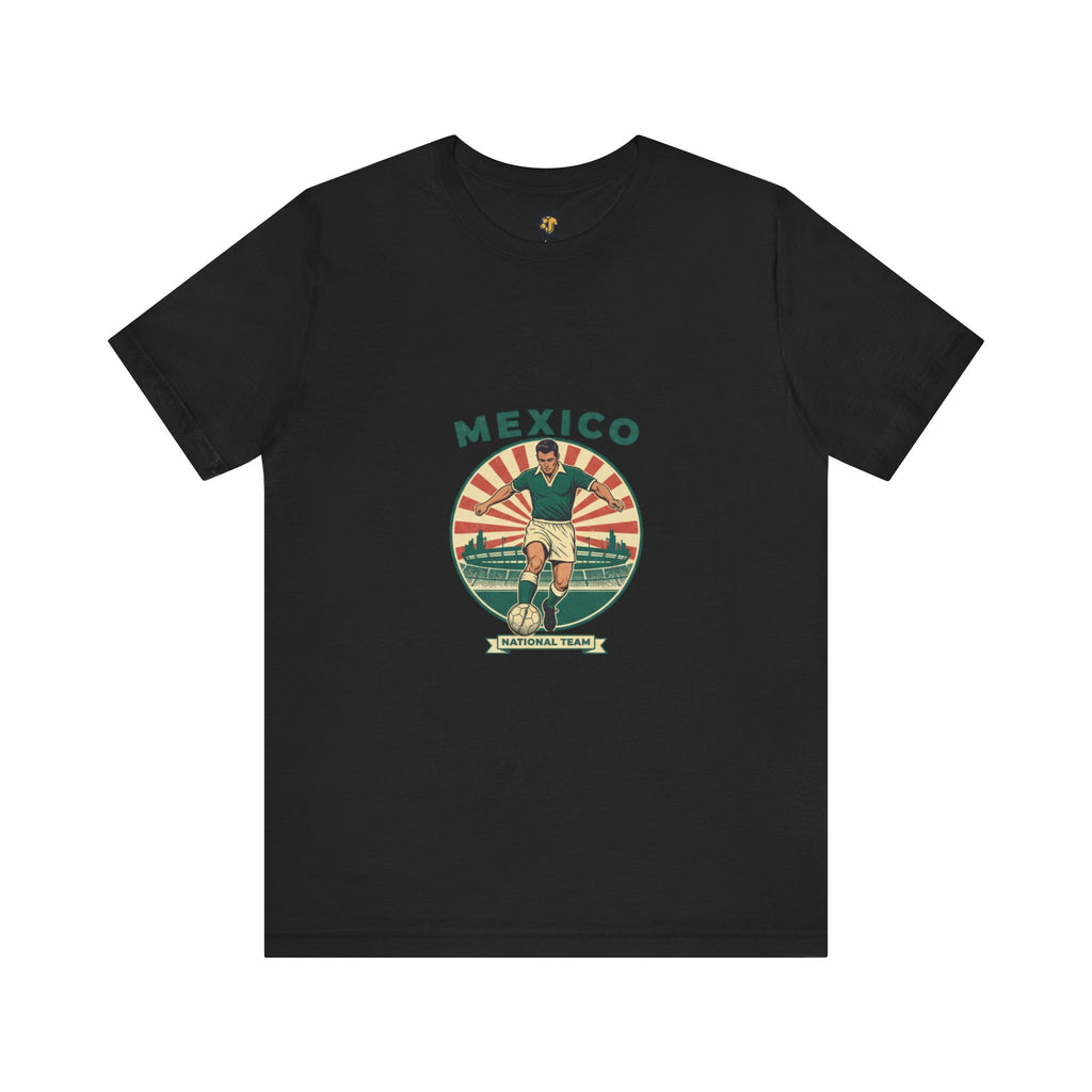 Mexico Vintage Soccer Tee — Retro Football Graphic T-Shirt