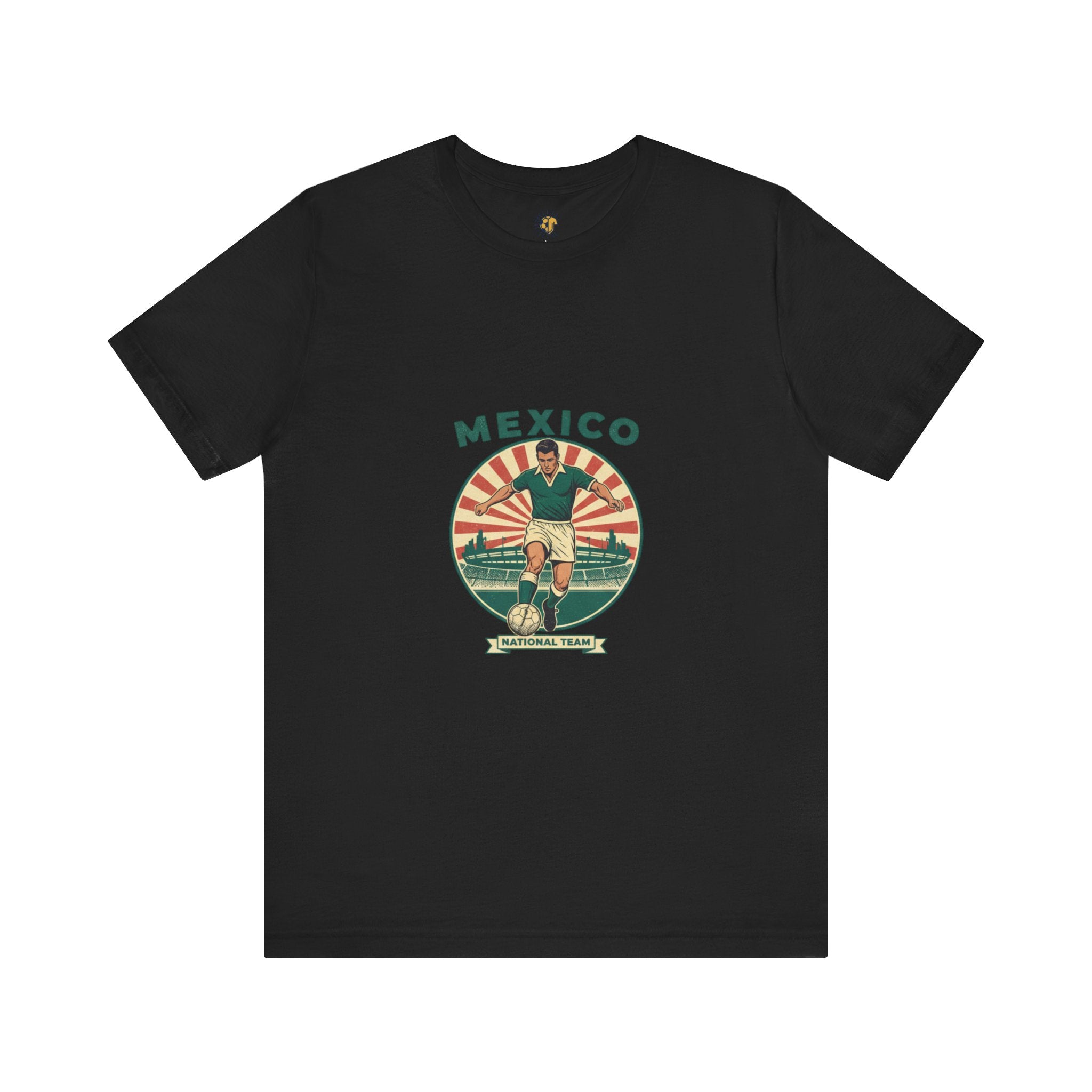 Mexico Vintage Soccer Tee — Retro Football Graphic T-Shirt