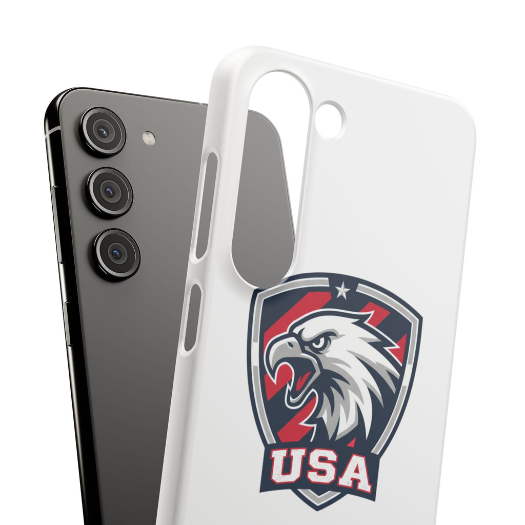 USA Eagle Snap Case — Patriotic Phone Case with USA Eagle Crest