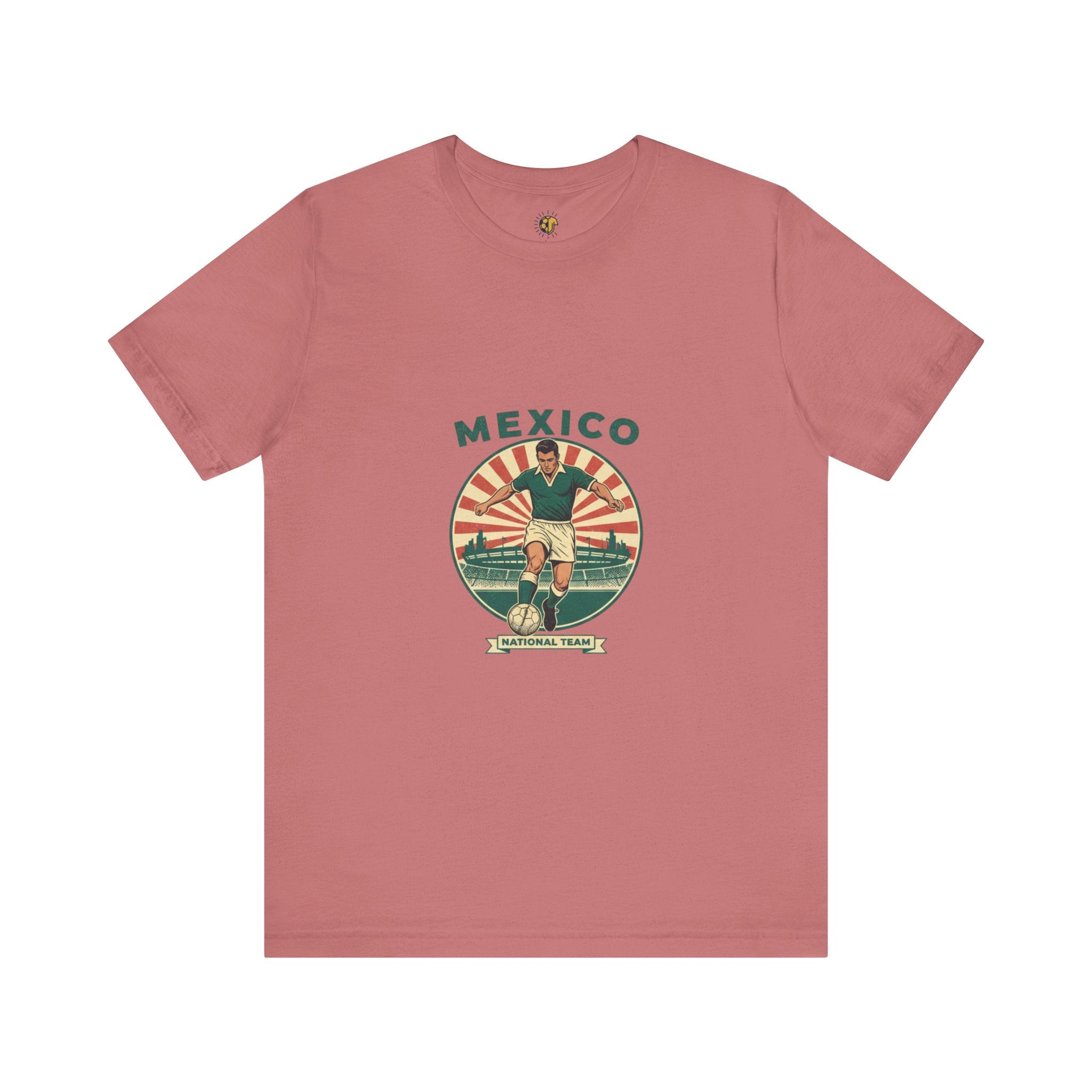 Mexico Vintage Soccer Tee — Retro Football Graphic T-Shirt