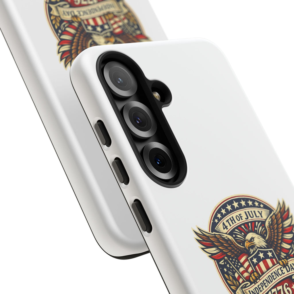 Independence Day 1776 Patriotic Phone Case — 4th of July Eagle Shield Design