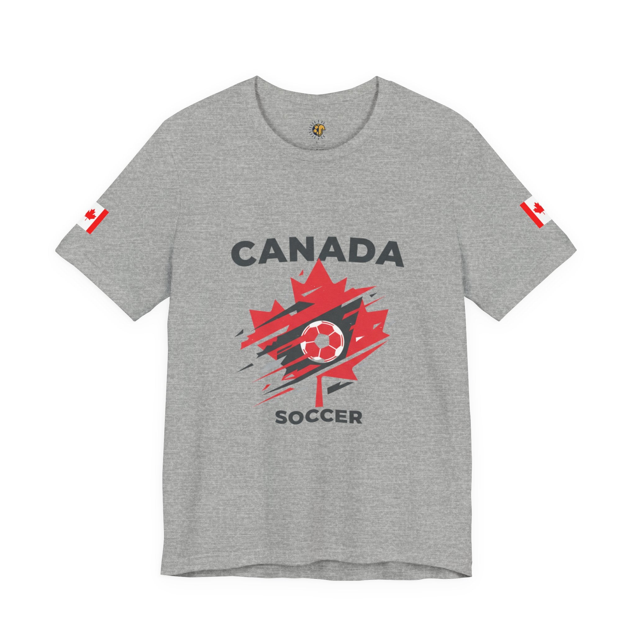 Canada Soccer Maple Leaf Tee — Canadian World Cup 2026 Fan Shirt