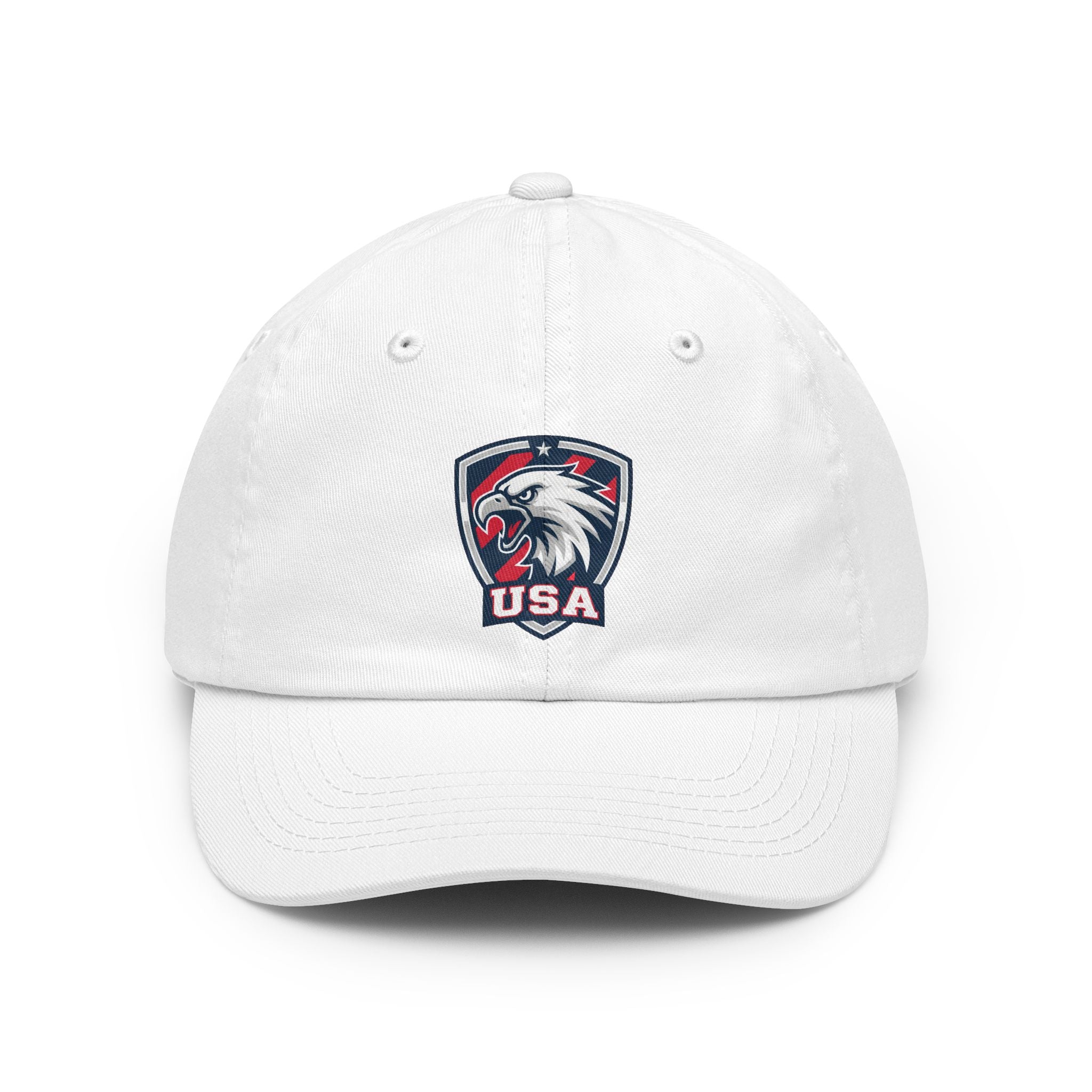 Patriotic USA Eagle Soccer Dad Hat
