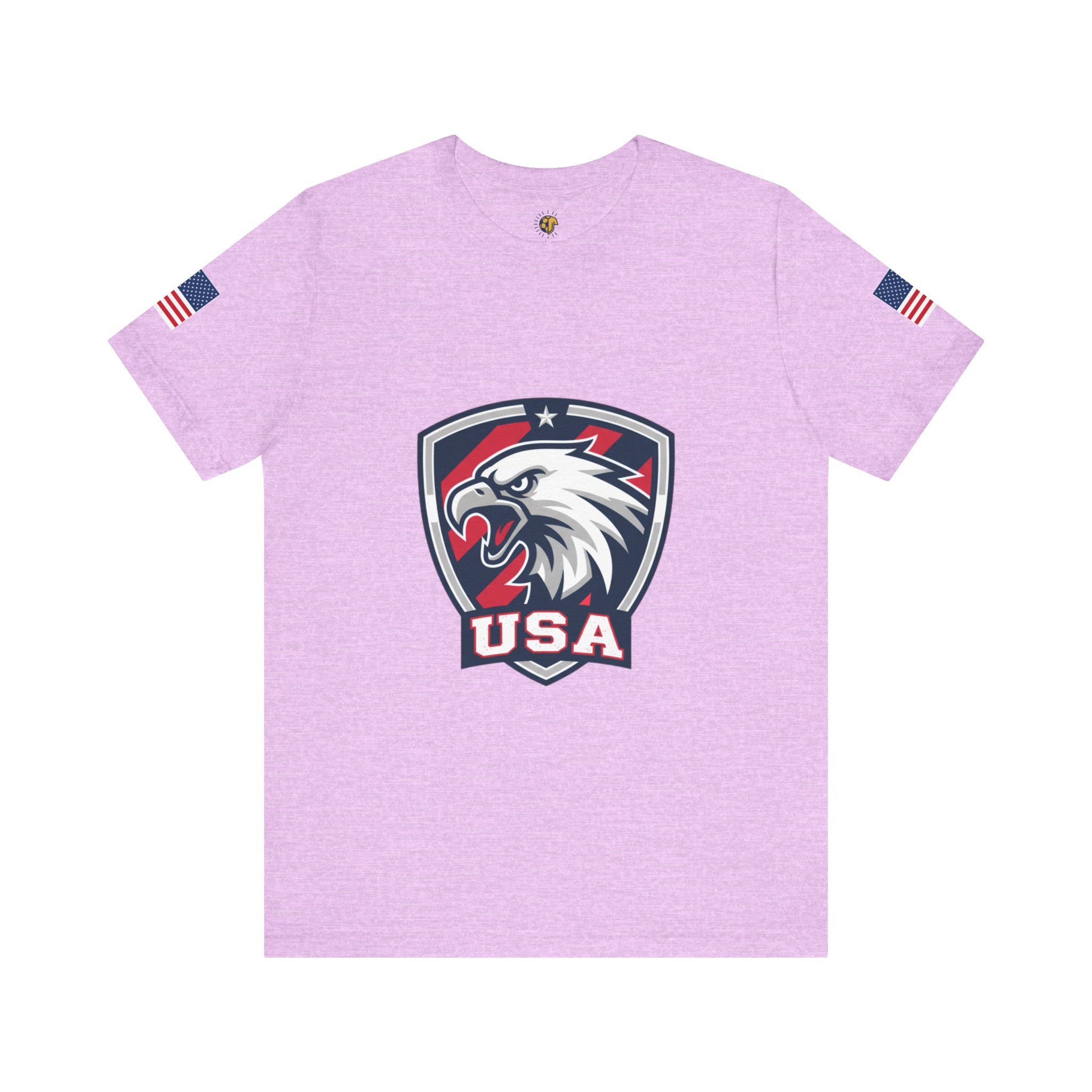 USA Eagle Crest Soccer T-Shirt — Patriotic 4th of July / World Cup 2026