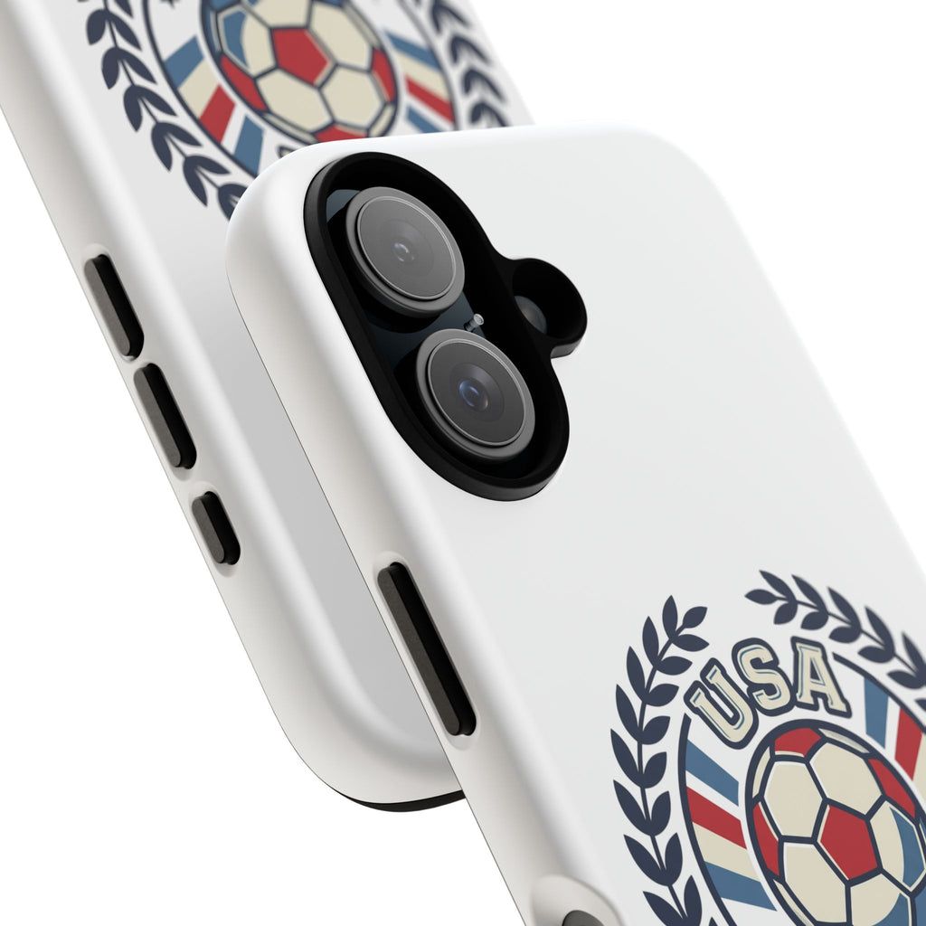 USA World Cup 2026 Soccer Phone Case — Patriotic Soccer Emblem