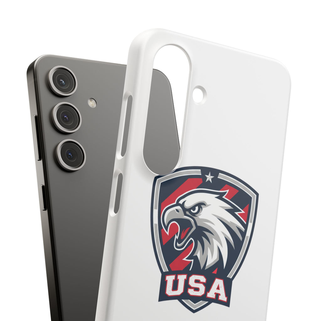 USA Eagle Snap Case — Patriotic Phone Case with USA Eagle Crest