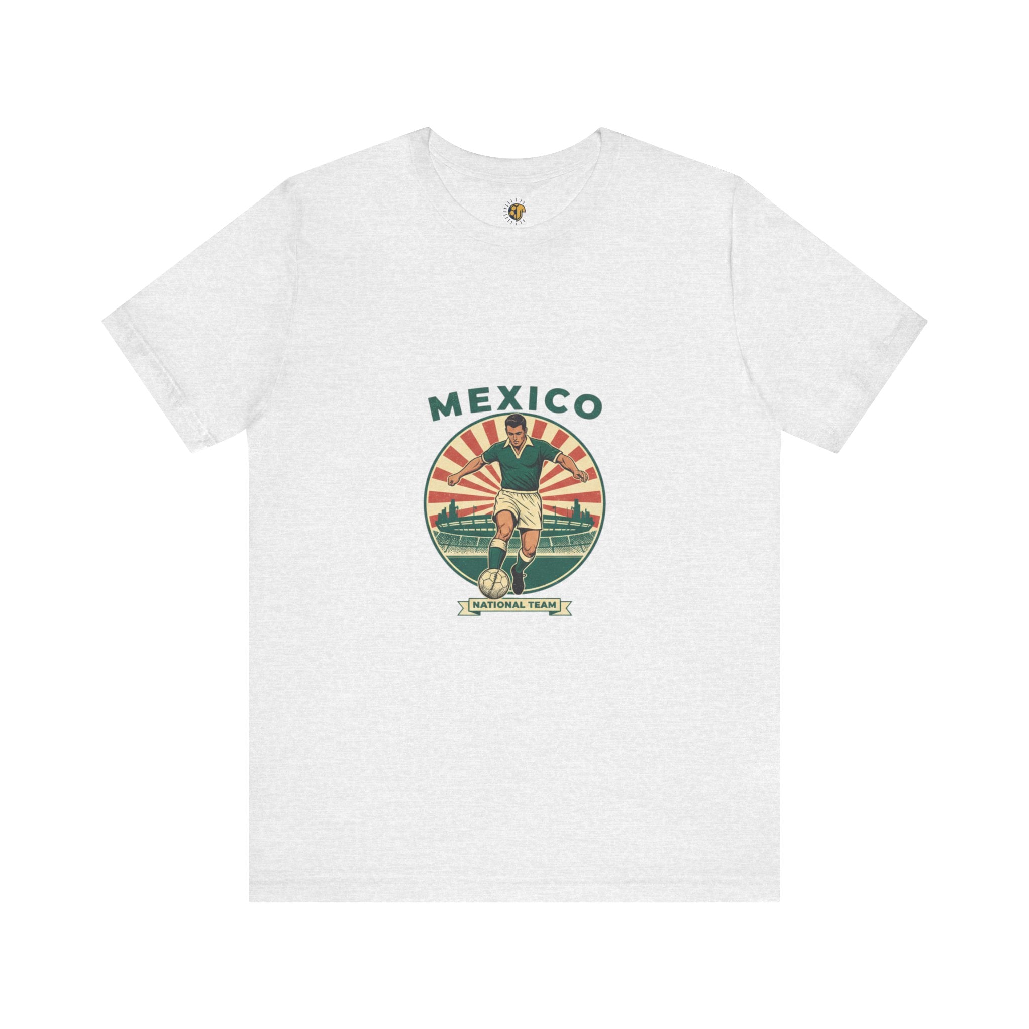 Mexico Vintage Soccer Tee — Retro Football Graphic T-Shirt