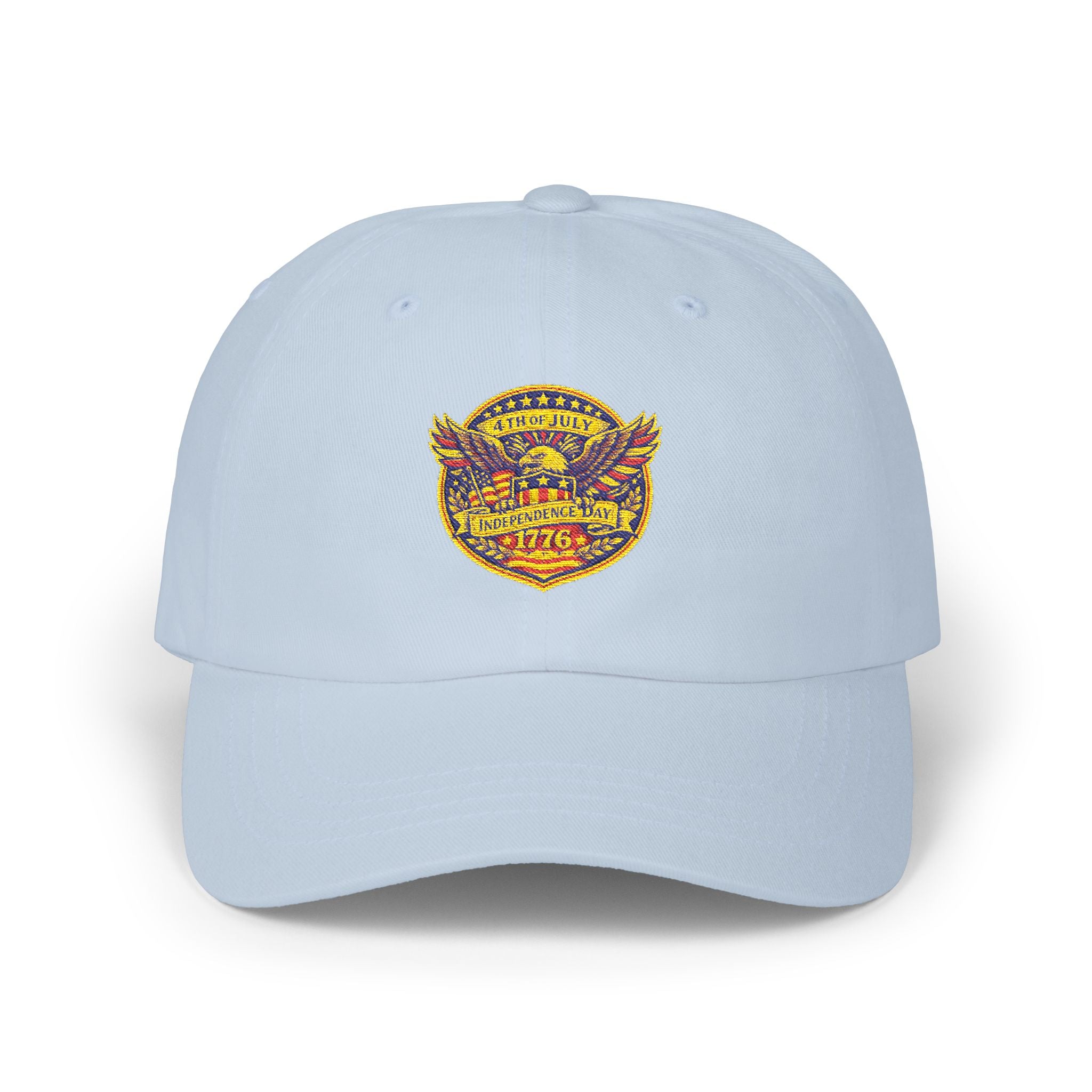 Vintage 1776 Eagle Dad Cap — Patriotic Embroidered Baseball Hat