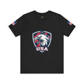 USA Eagle Crest Soccer T-Shirt — Patriotic 4th of July / World Cup 2026