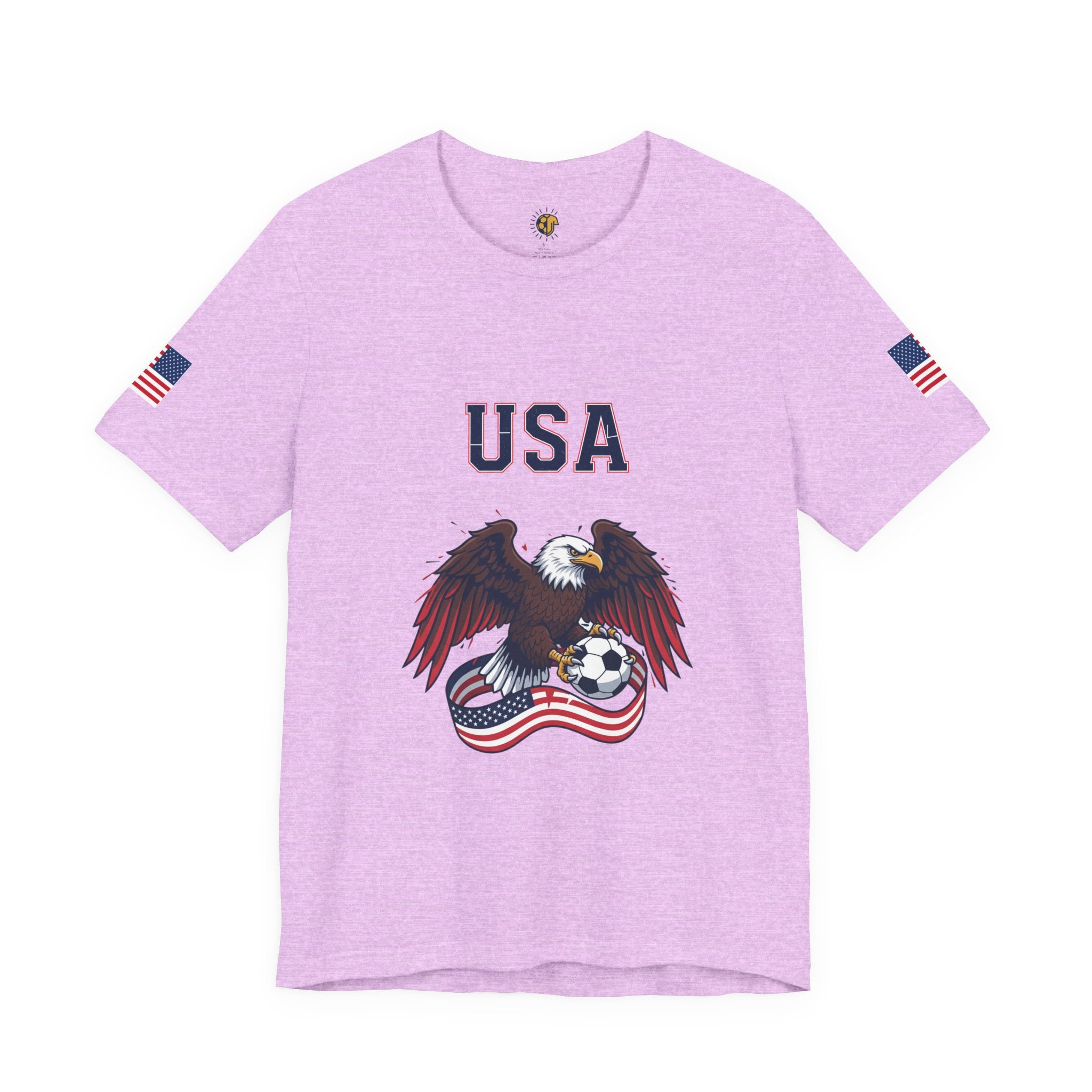 USA Eagle Stadium Football T-Shirt — Patriotic World Cup 2026 Tee