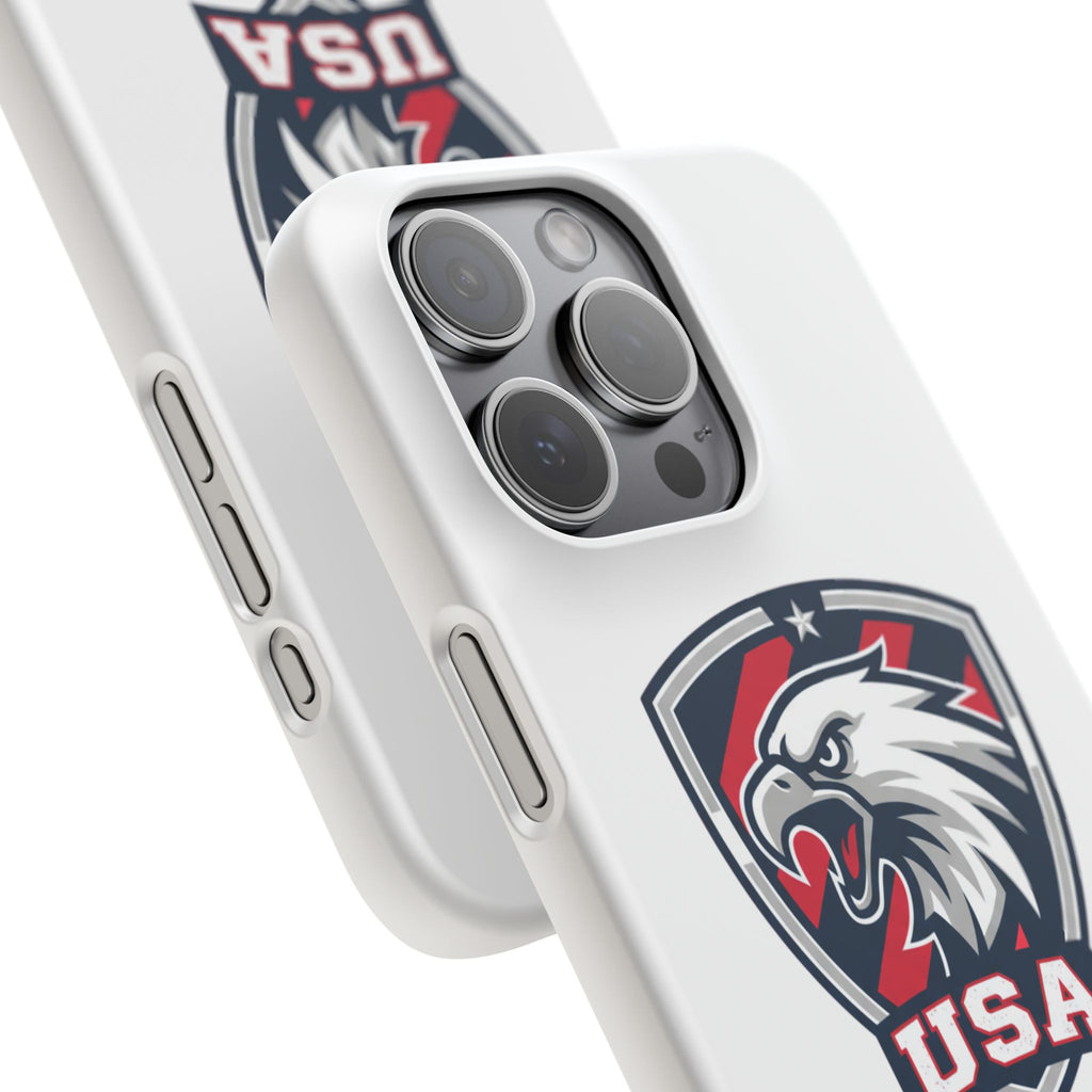 USA Eagle Snap Case — Patriotic Phone Case with USA Eagle Crest
