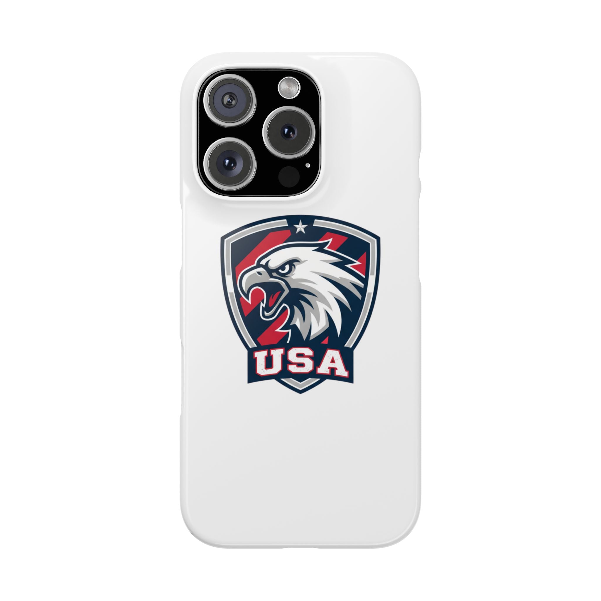 USA Eagle Snap Case — Patriotic Phone Case with USA Eagle Crest