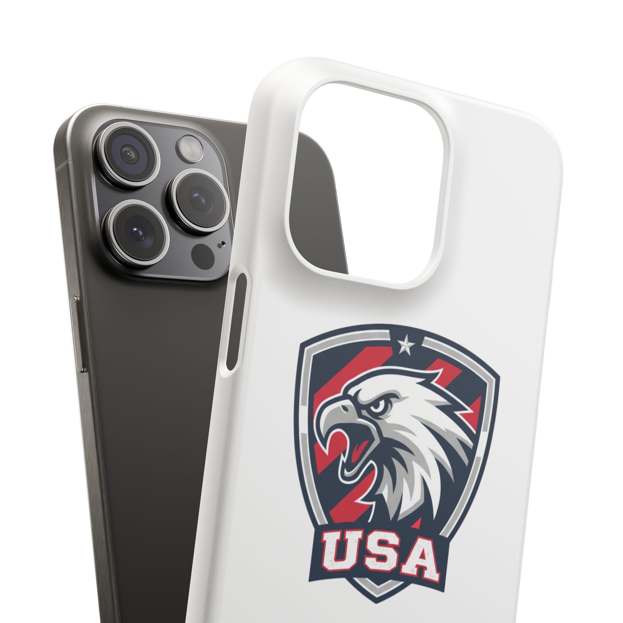 USA Eagle Snap Case — Patriotic Phone Case with USA Eagle Crest