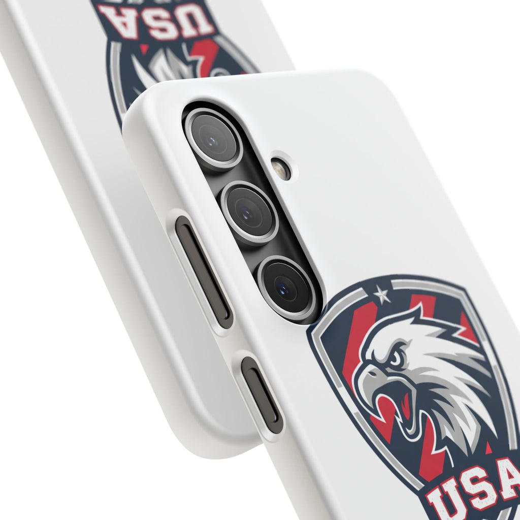 USA Eagle Snap Case — Patriotic Phone Case with USA Eagle Crest