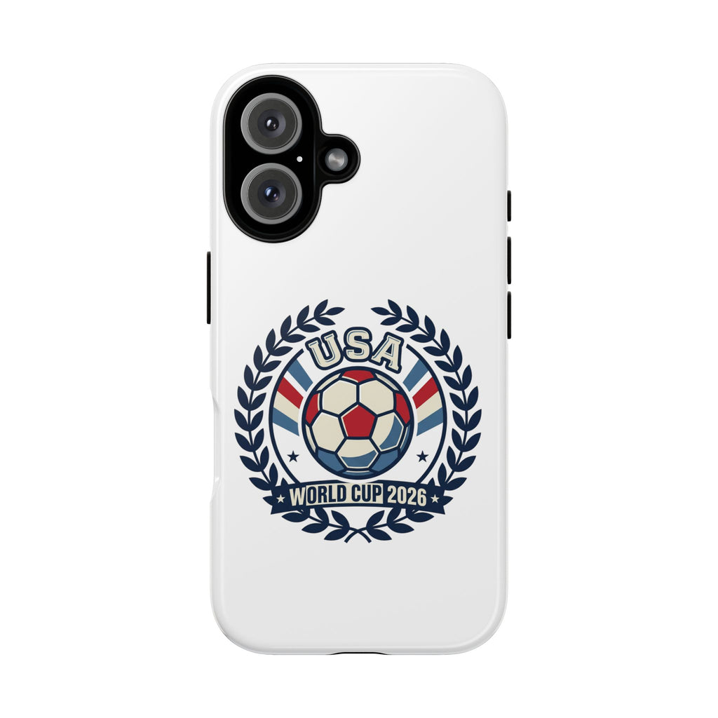 USA World Cup 2026 Soccer Phone Case — Patriotic Soccer Emblem