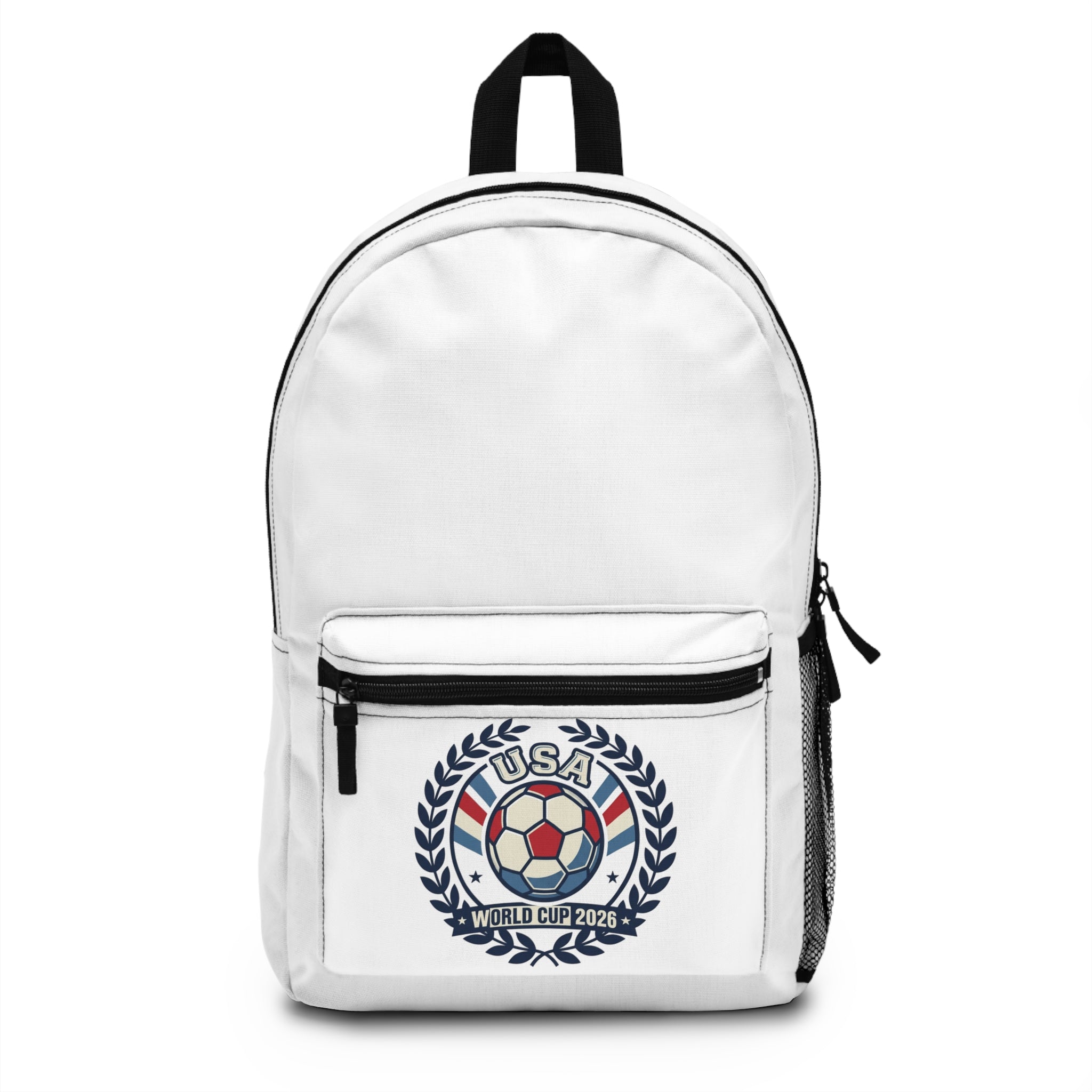 USA Soccer World Cup 2026 Backpack — Patriotic Soccer Emblem School Bag