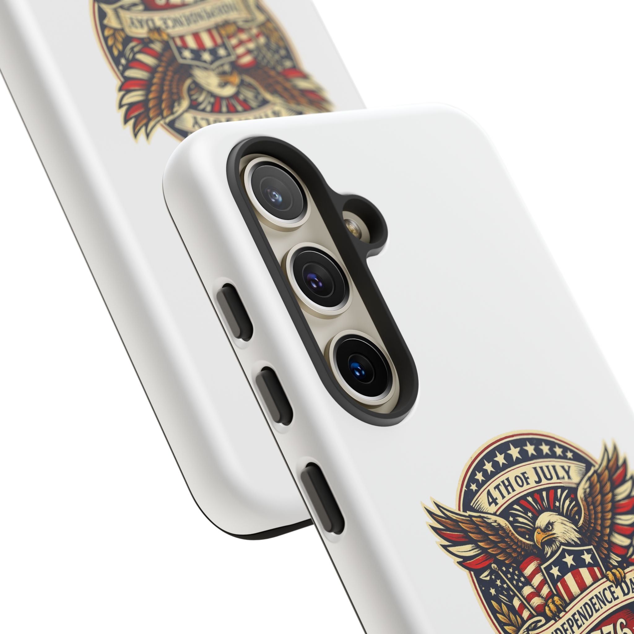 Independence Day 1776 Patriotic Phone Case — 4th of July Eagle Shield Design