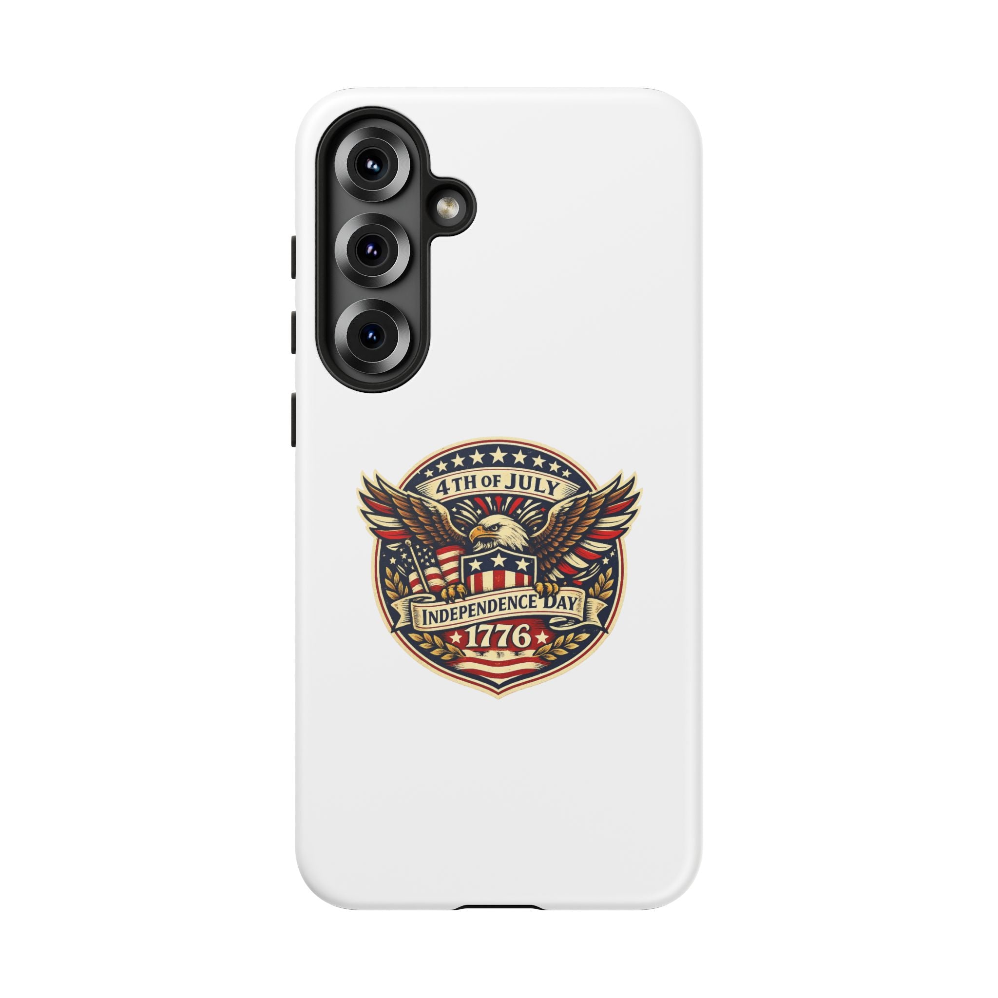 Independence Day 1776 Patriotic Phone Case — 4th of July Eagle Shield Design