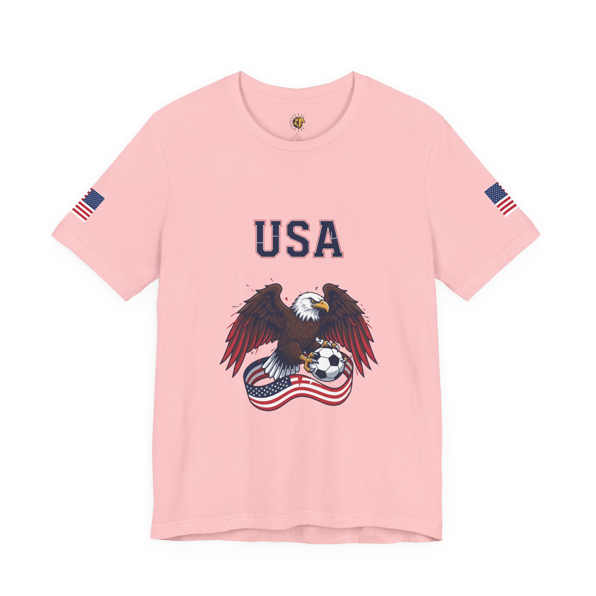 USA Eagle Stadium Football T-Shirt — Patriotic World Cup 2026 Tee
