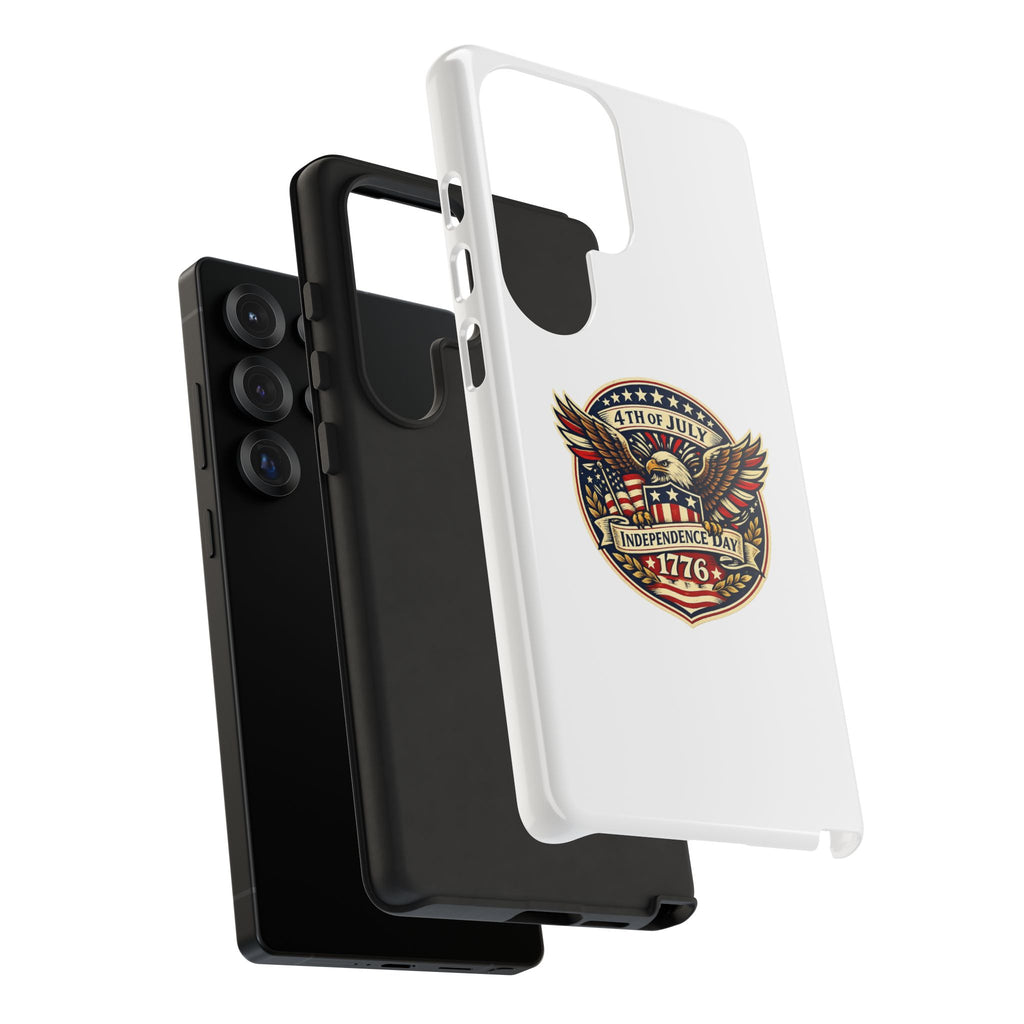 Independence Day 1776 Patriotic Phone Case — 4th of July Eagle Shield Design