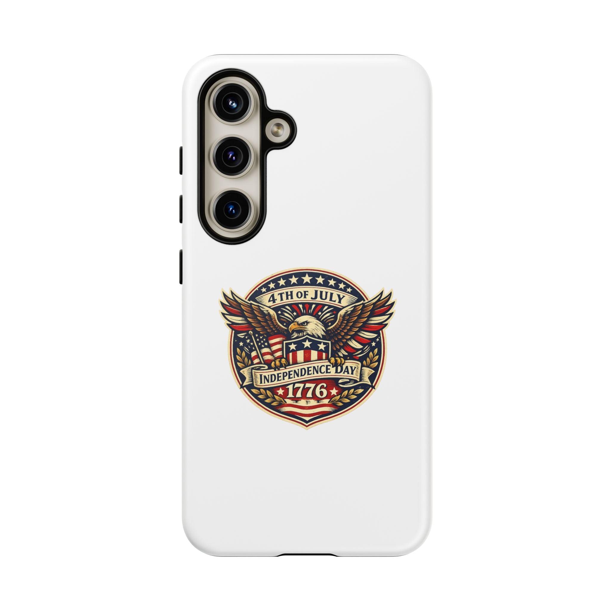 Independence Day 1776 Patriotic Phone Case — 4th of July Eagle Shield Design