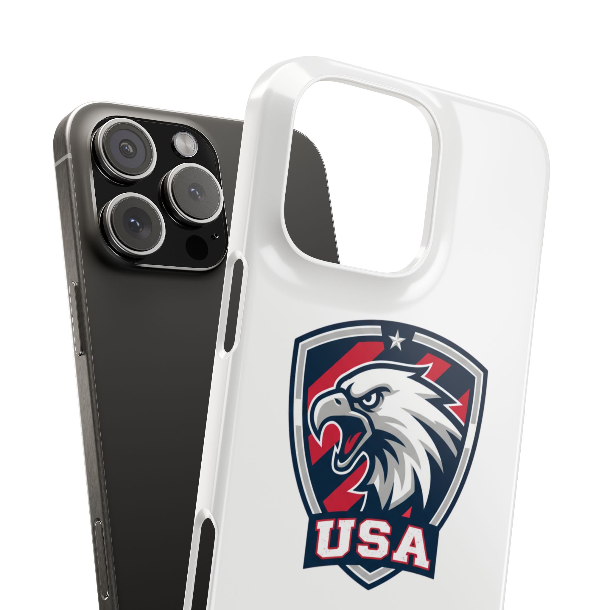 USA Eagle Snap Case — Patriotic Phone Case with USA Eagle Crest