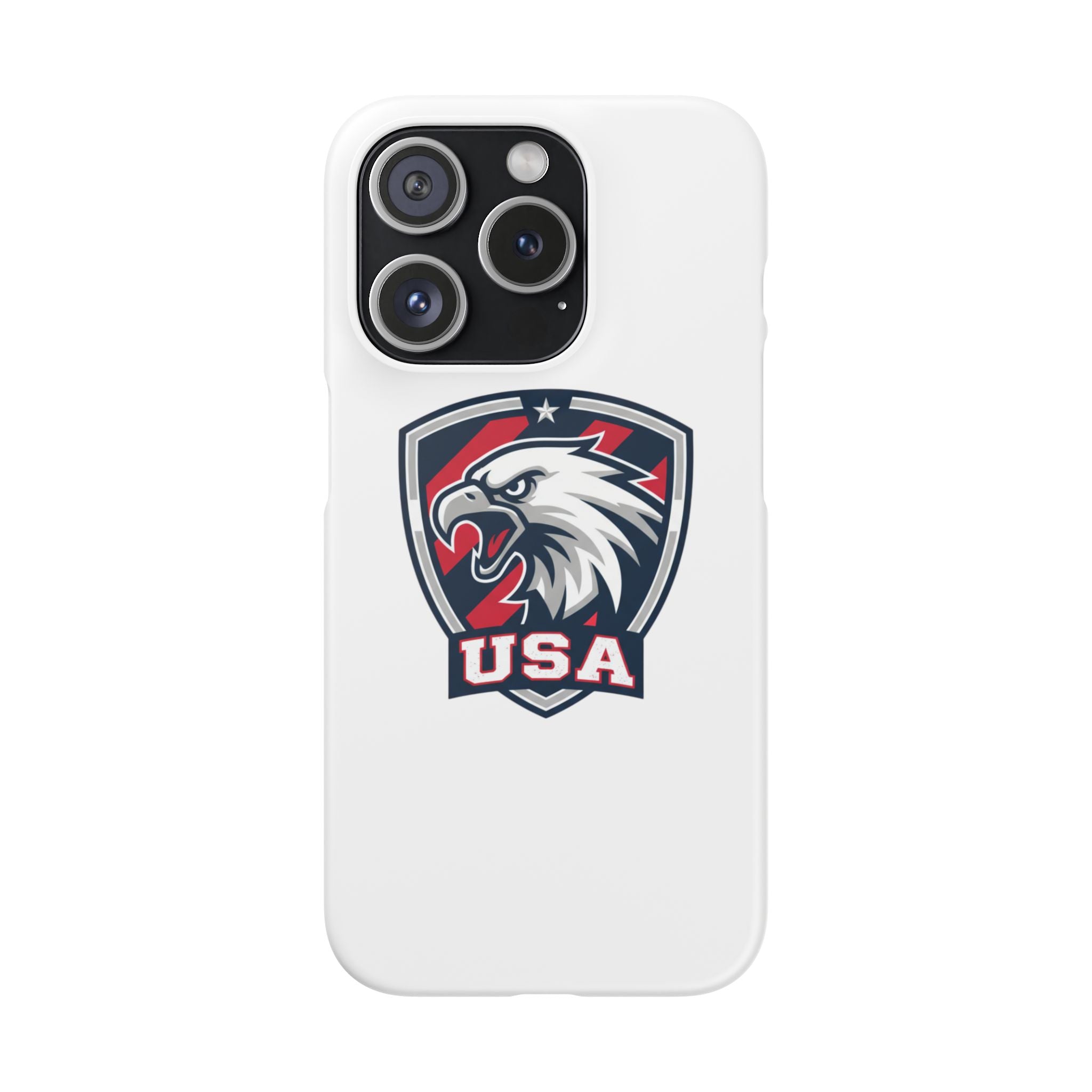 USA Eagle Snap Case — Patriotic Phone Case with USA Eagle Crest