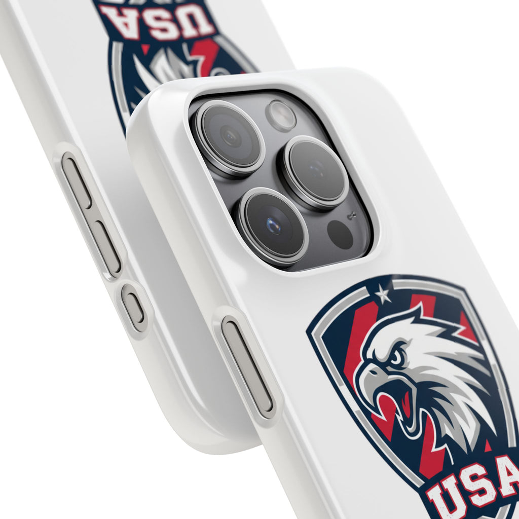 USA Eagle Snap Case — Patriotic Phone Case with USA Eagle Crest
