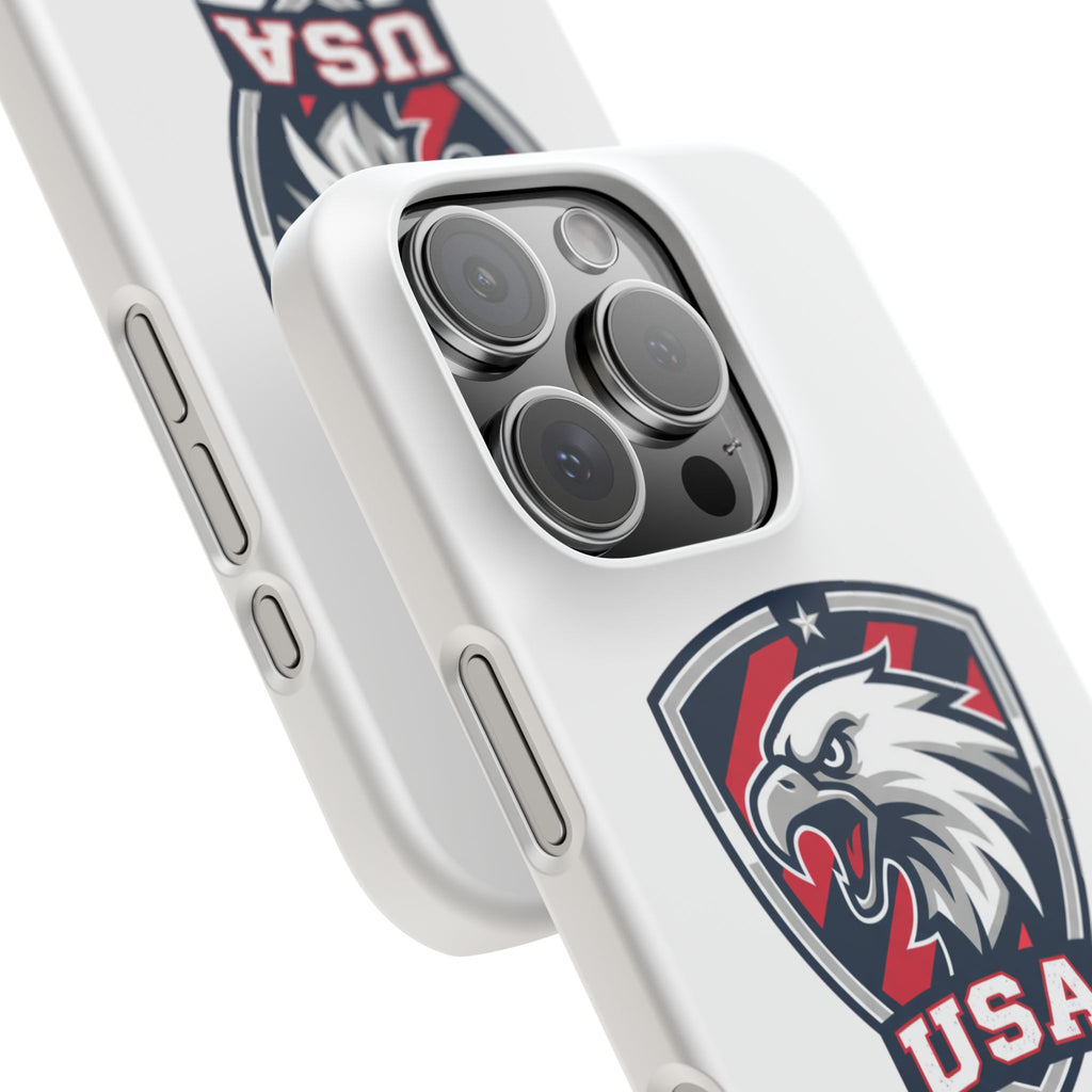USA Eagle Snap Case — Patriotic Phone Case with USA Eagle Crest