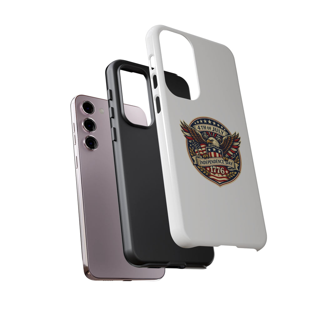 Independence Day 1776 Patriotic Phone Case — 4th of July Eagle Shield Design