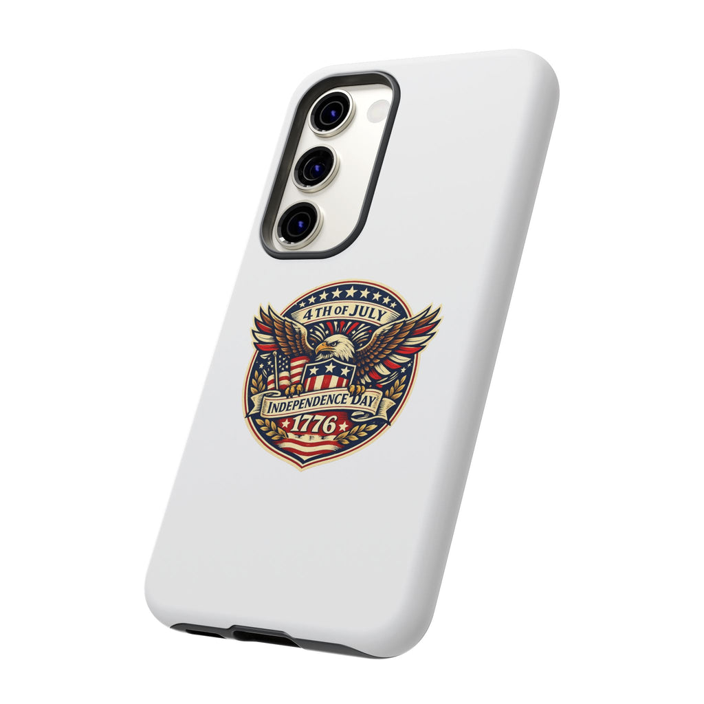 Independence Day 1776 Patriotic Phone Case — 4th of July Eagle Shield Design