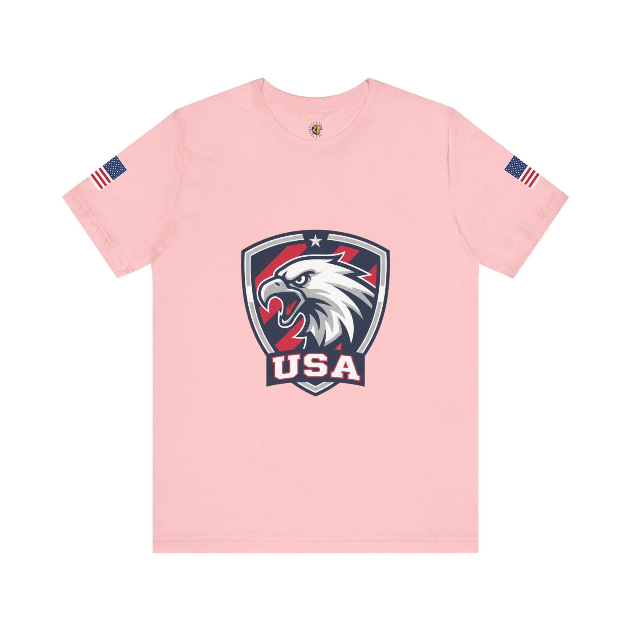 USA Eagle Crest Soccer T-Shirt — Patriotic 4th of July / World Cup 2026