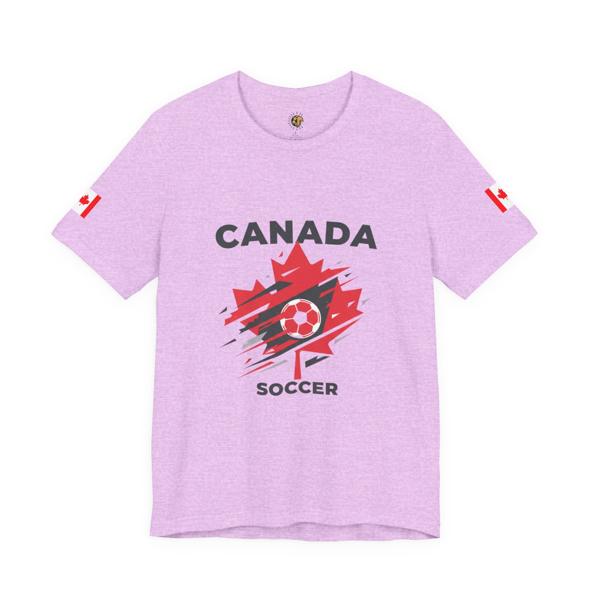 Canada Soccer Maple Leaf Tee — Canadian World Cup 2026 Fan Shirt