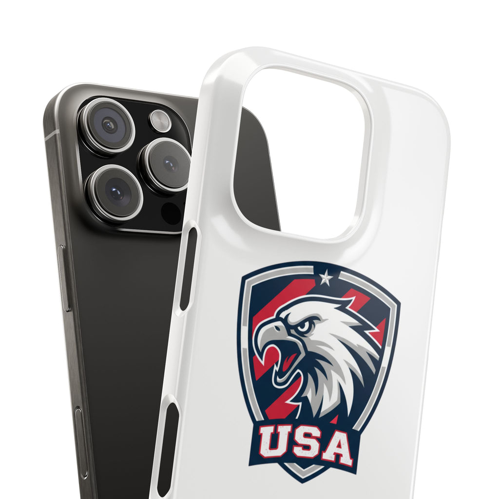 USA Eagle Snap Case — Patriotic Phone Case with USA Eagle Crest