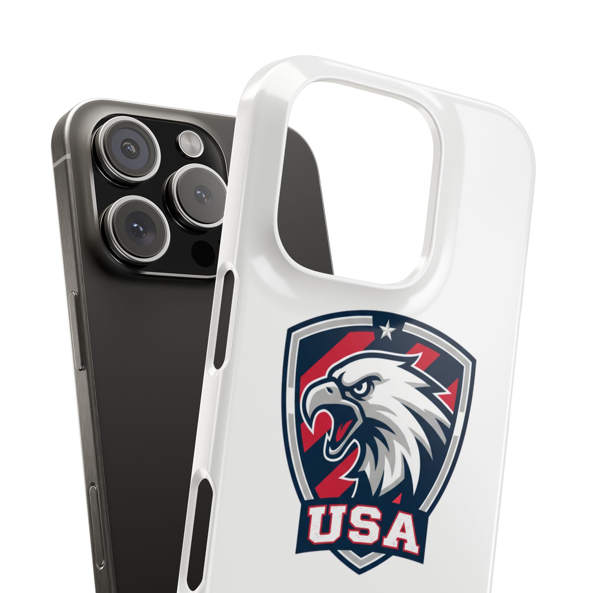 USA Eagle Snap Case — Patriotic Phone Case with USA Eagle Crest