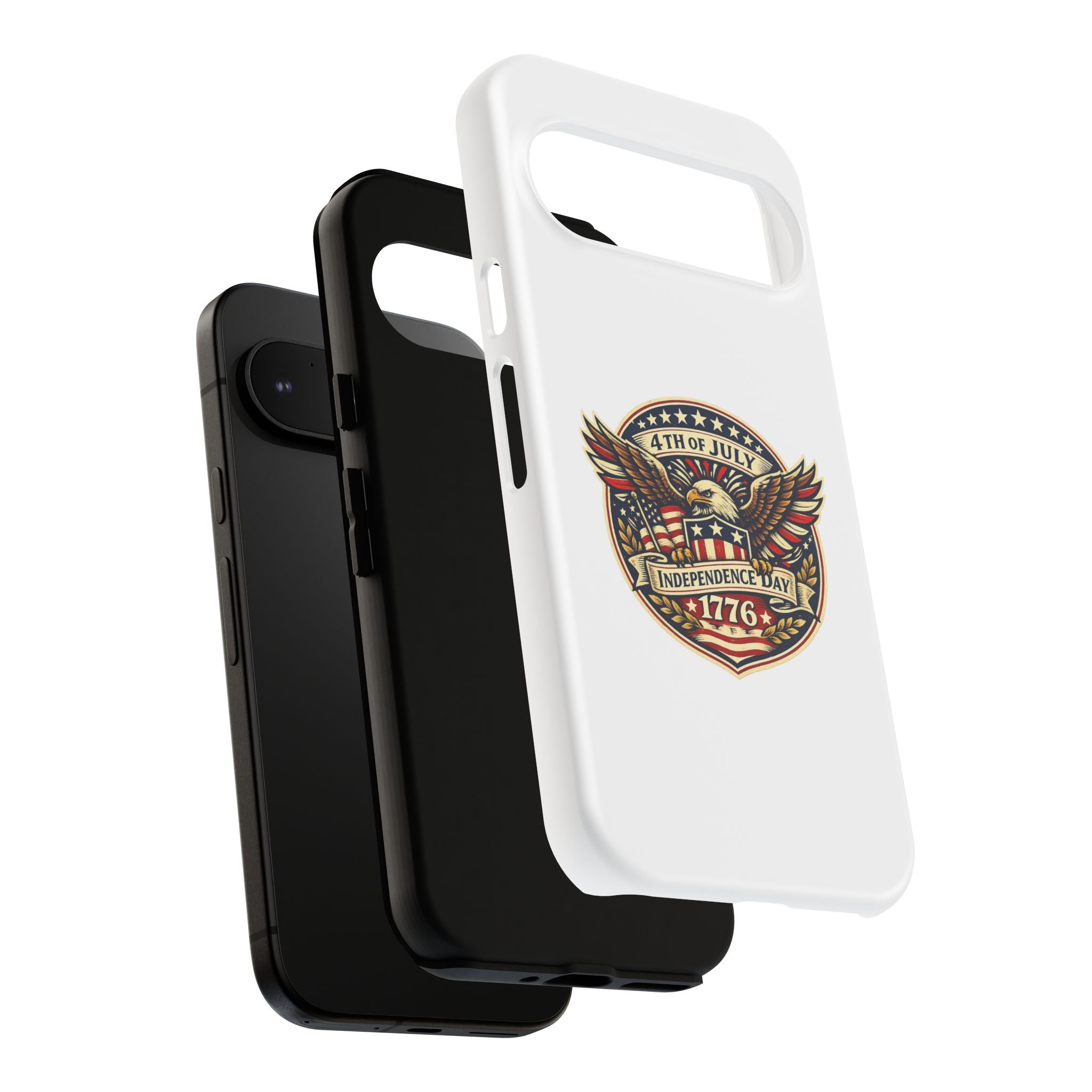 Independence Day 1776 Patriotic Phone Case — 4th of July Eagle Shield Design