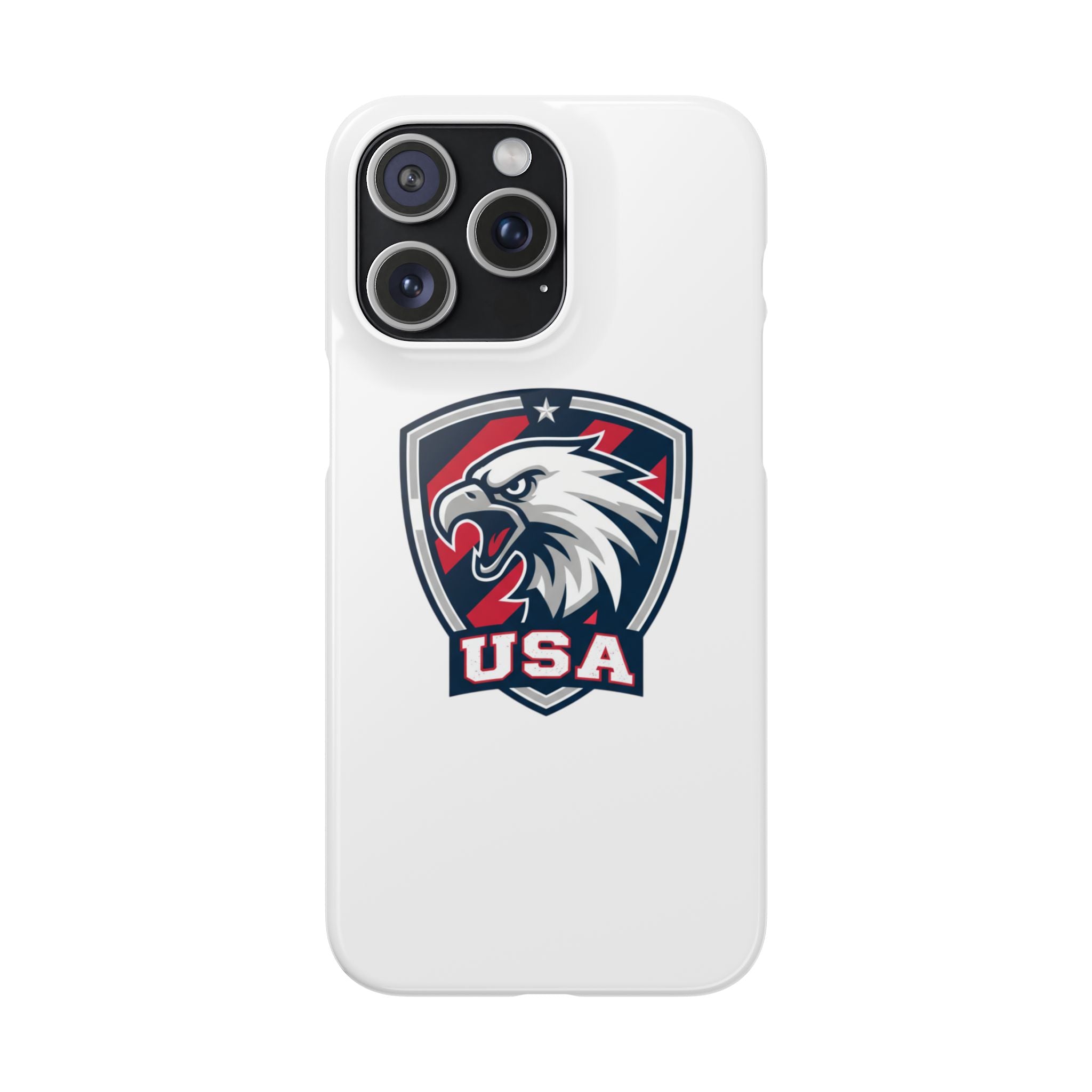 USA Eagle Snap Case — Patriotic Phone Case with USA Eagle Crest