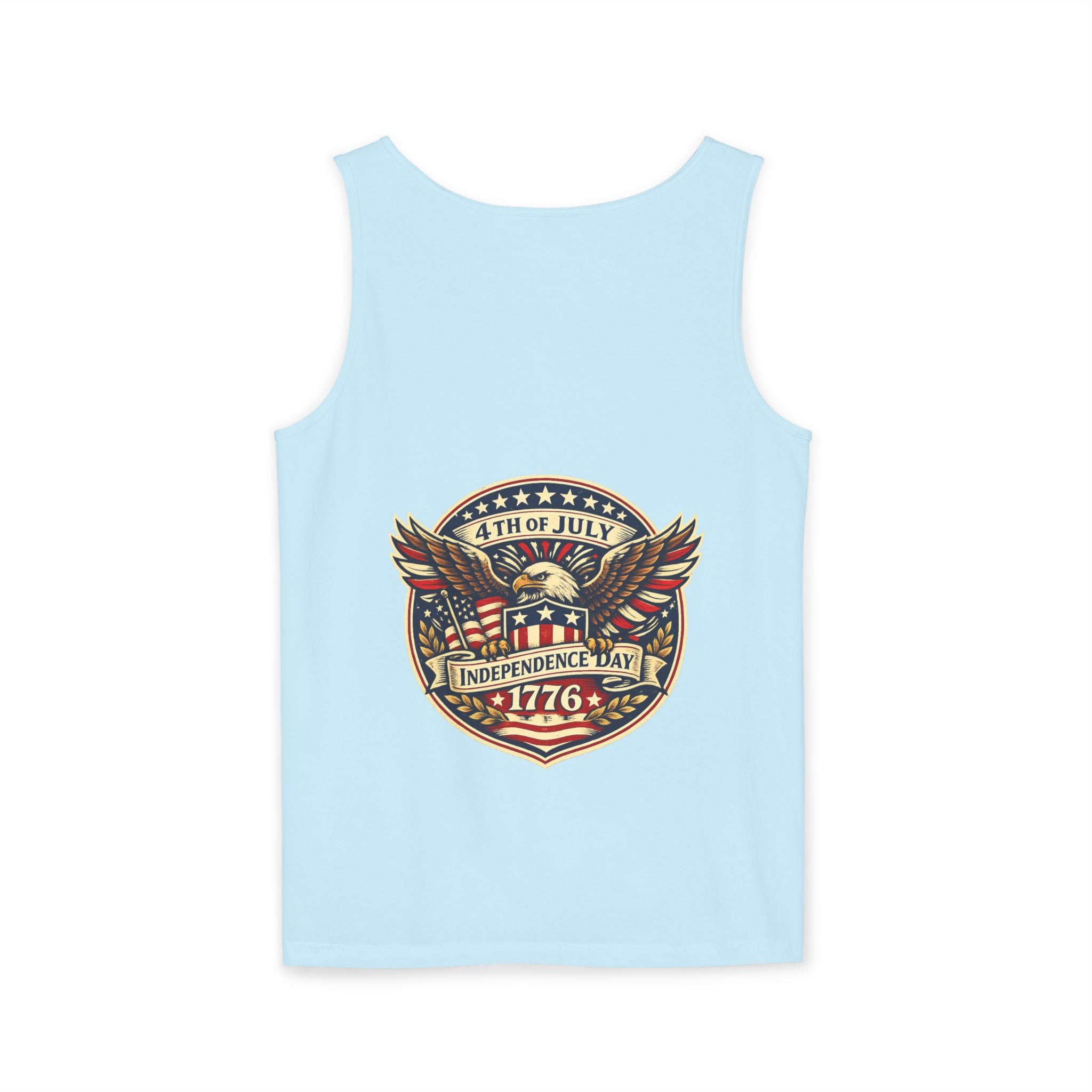 4th of July Eagle Tank Top – Independence Day 1776 Patriotic Tank