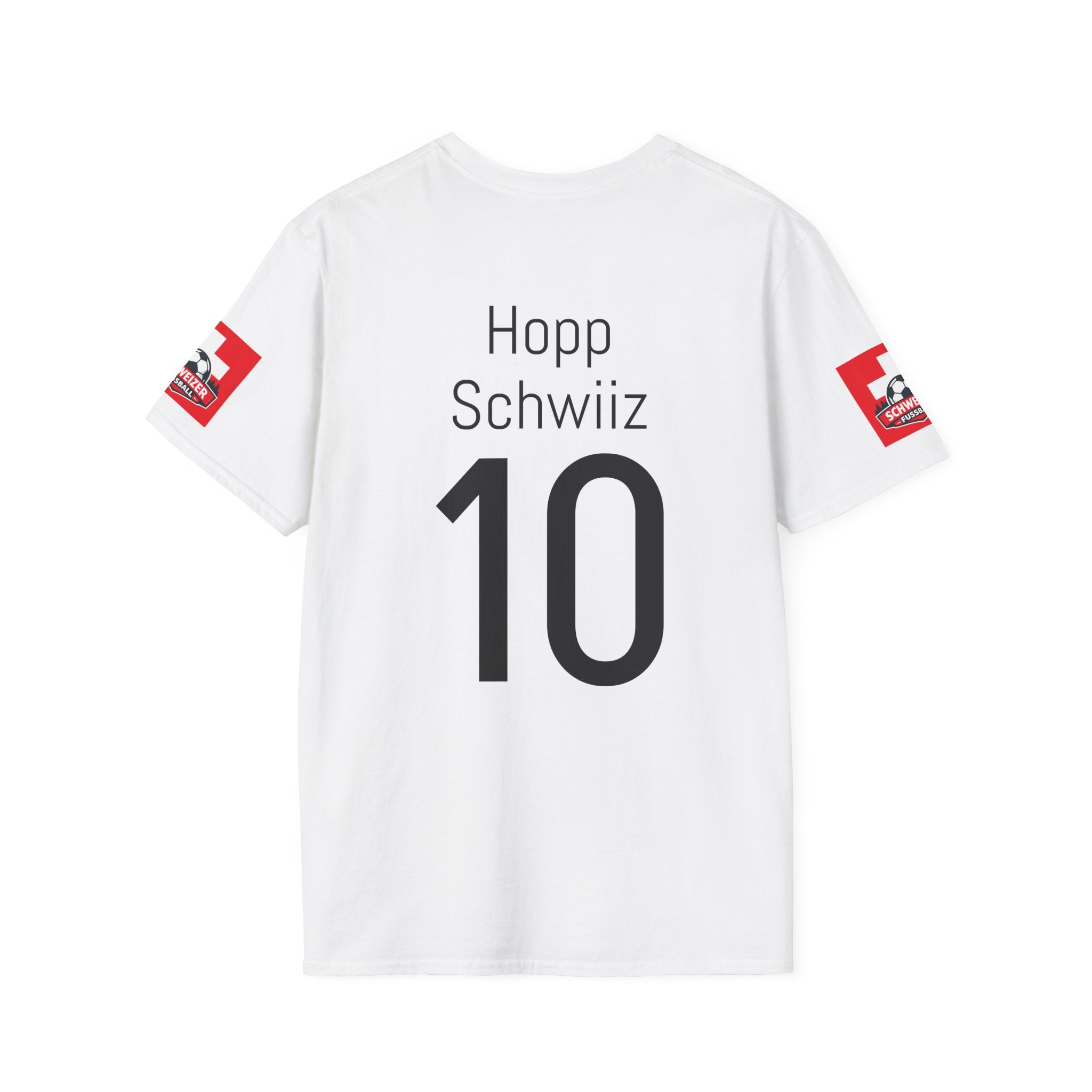 Schweizer Fussball T-Shirt — Swiss Soccer Crest Tee