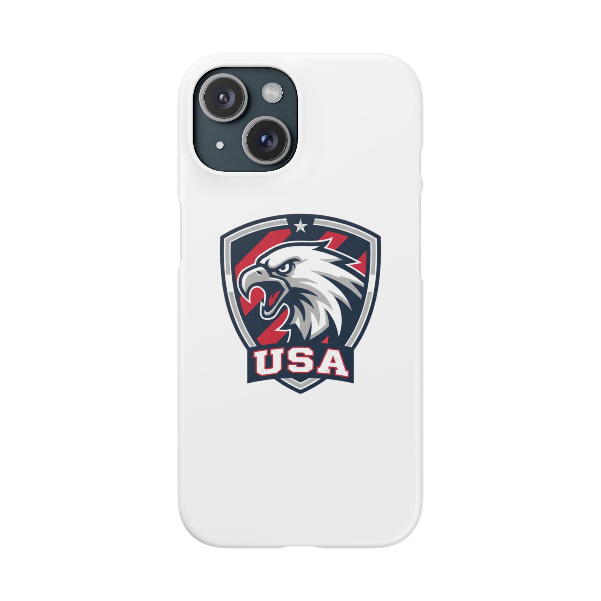 USA Eagle Snap Case — Patriotic Phone Case with USA Eagle Crest