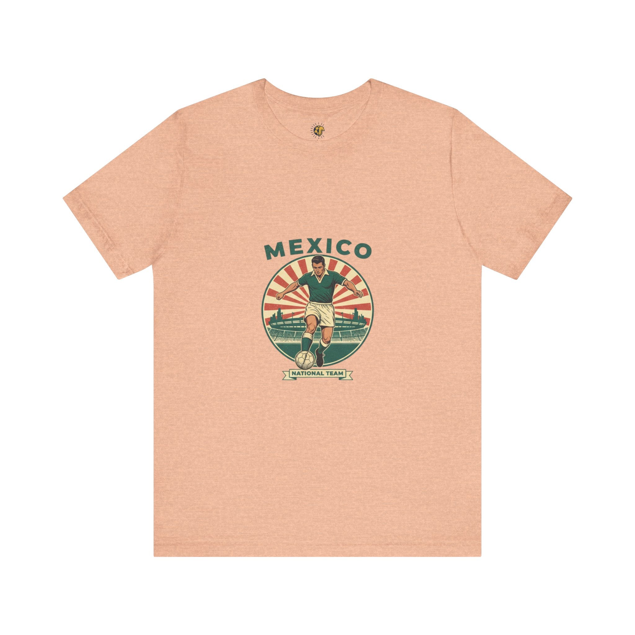 Mexico Vintage Soccer Tee — Retro Football Graphic T-Shirt