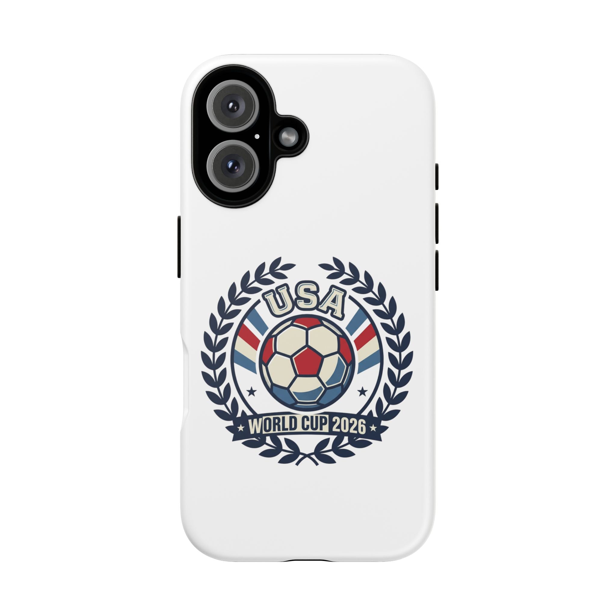 USA World Cup 2026 Soccer Phone Case — Patriotic Soccer Emblem