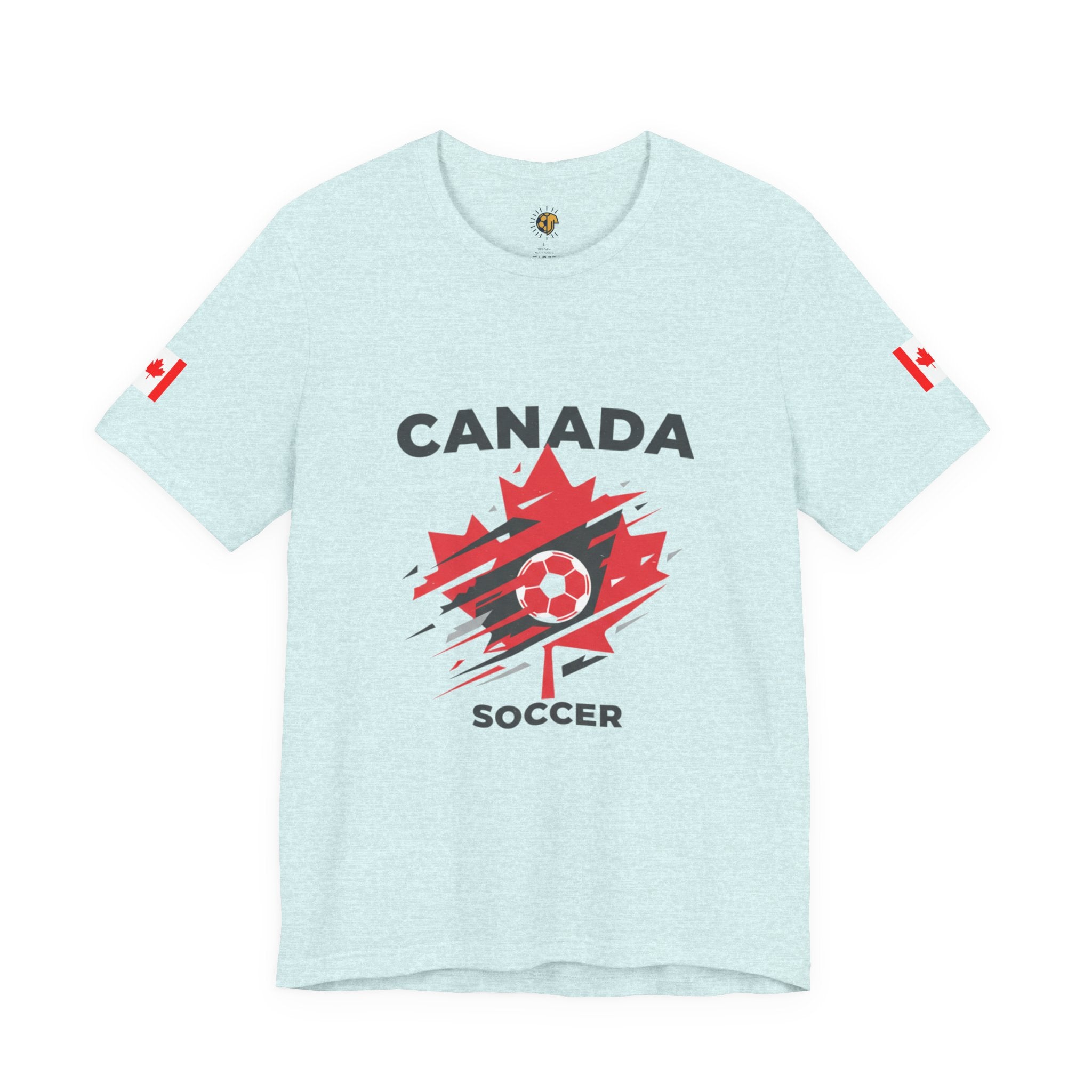 Canada Soccer Maple Leaf Tee — Canadian World Cup 2026 Fan Shirt