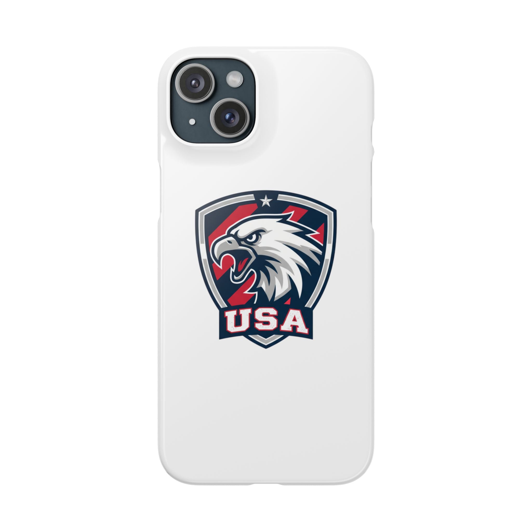 USA Eagle Snap Case — Patriotic Phone Case with USA Eagle Crest