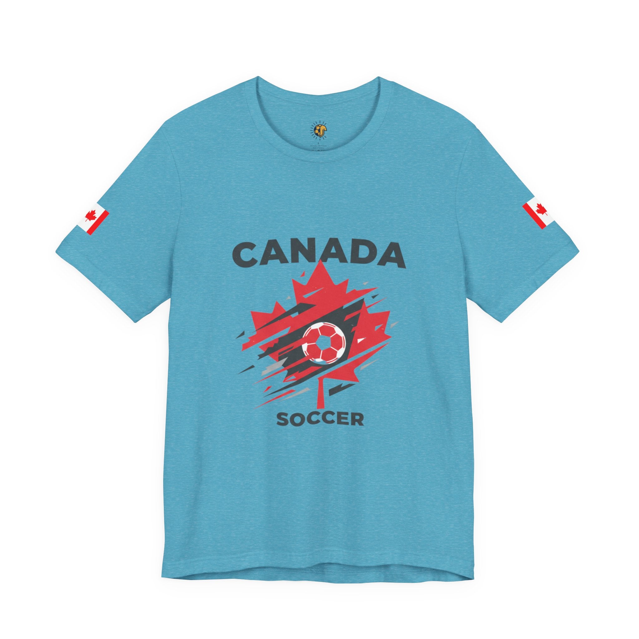 Canada Soccer Maple Leaf Tee — Canadian World Cup 2026 Fan Shirt