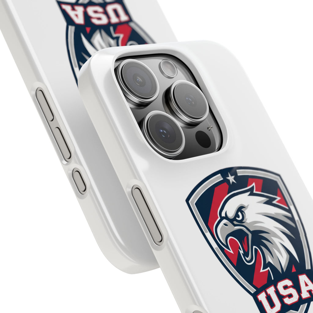USA Eagle Snap Case — Patriotic Phone Case with USA Eagle Crest