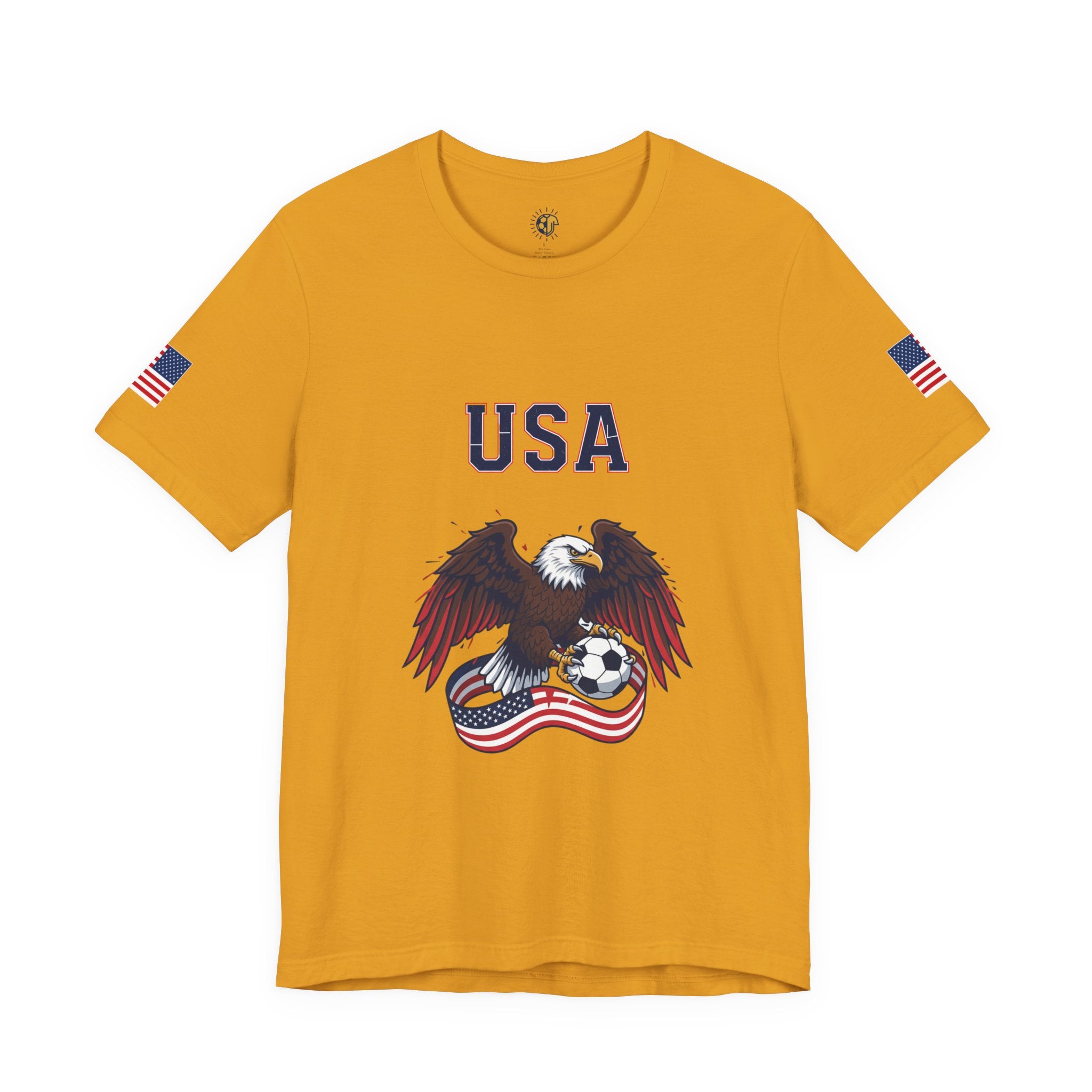 USA Eagle Stadium Football T-Shirt — Patriotic World Cup 2026 Tee